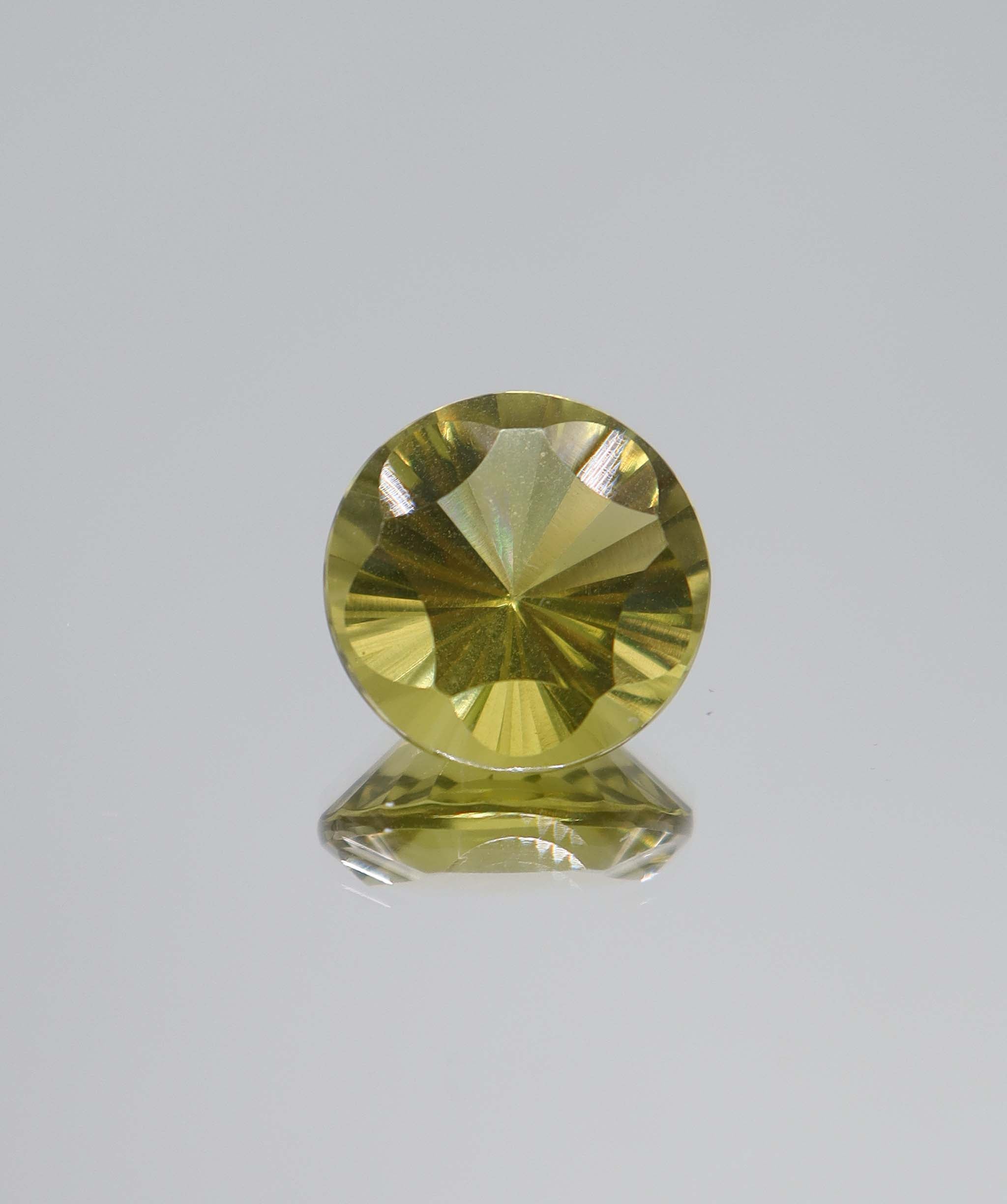 10.37ct Lemon Amethyst Fantasy Round DXBCS5111