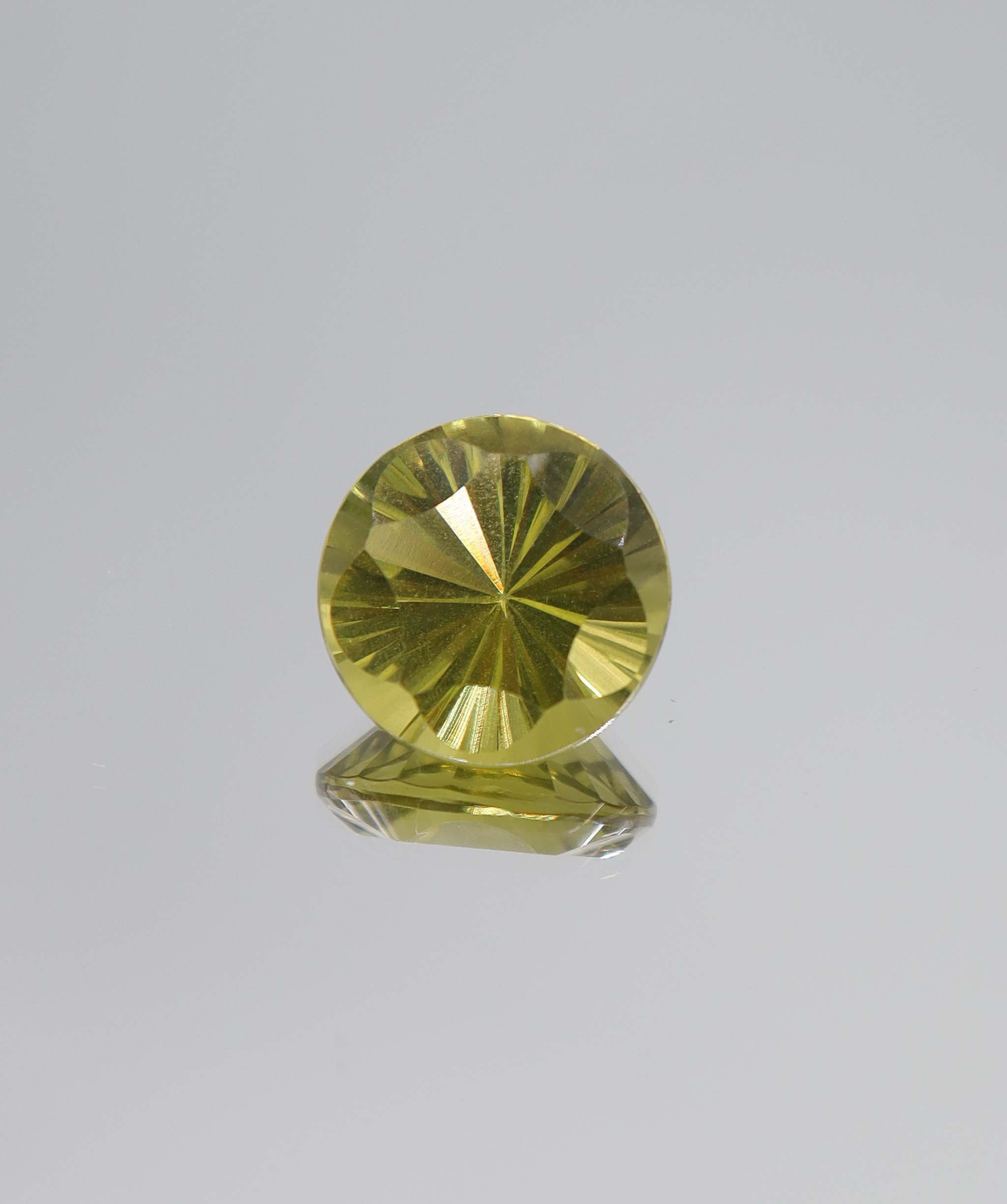 10.37ct Lemon Amethyst Fantasy Round DXBCS5111
