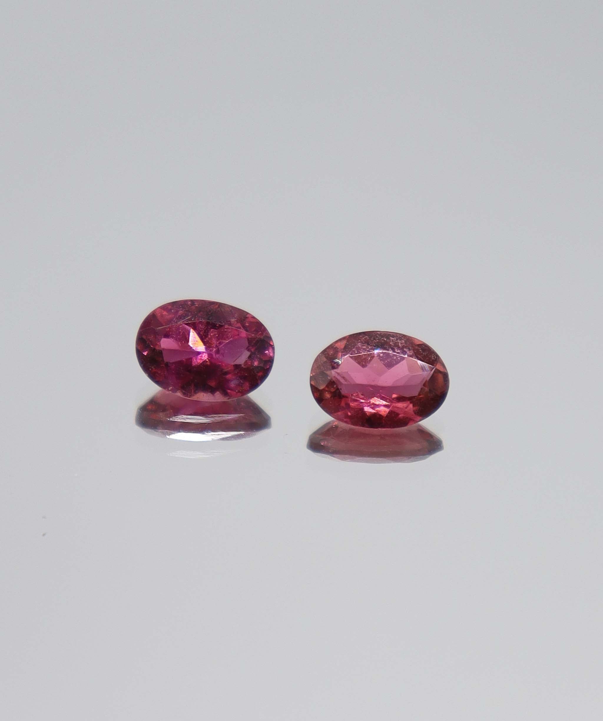 1.51ct ct Rubellite Tourmaline PAIR DXBCS5253