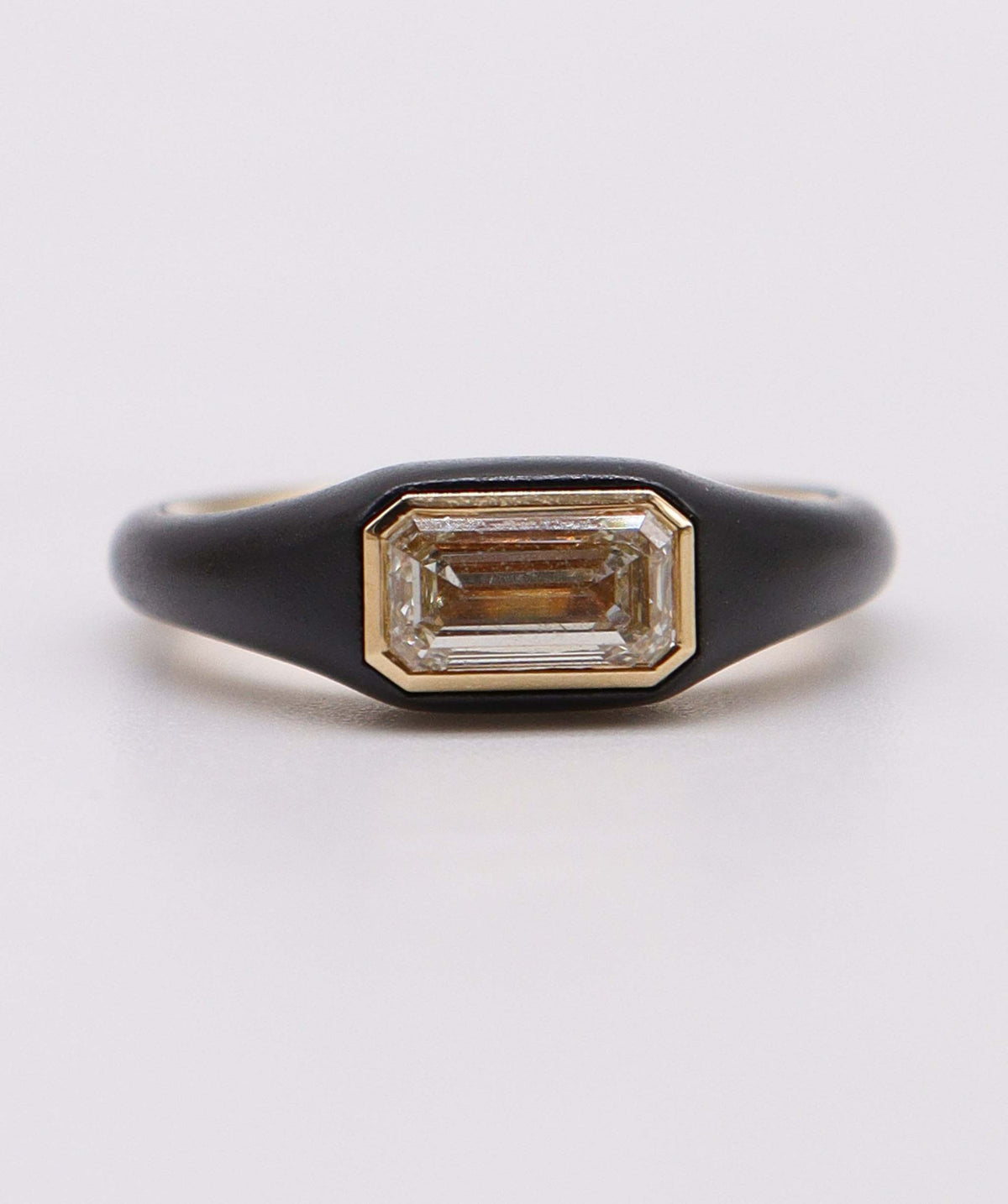 1.02ct Black Titanium Ring SPG021