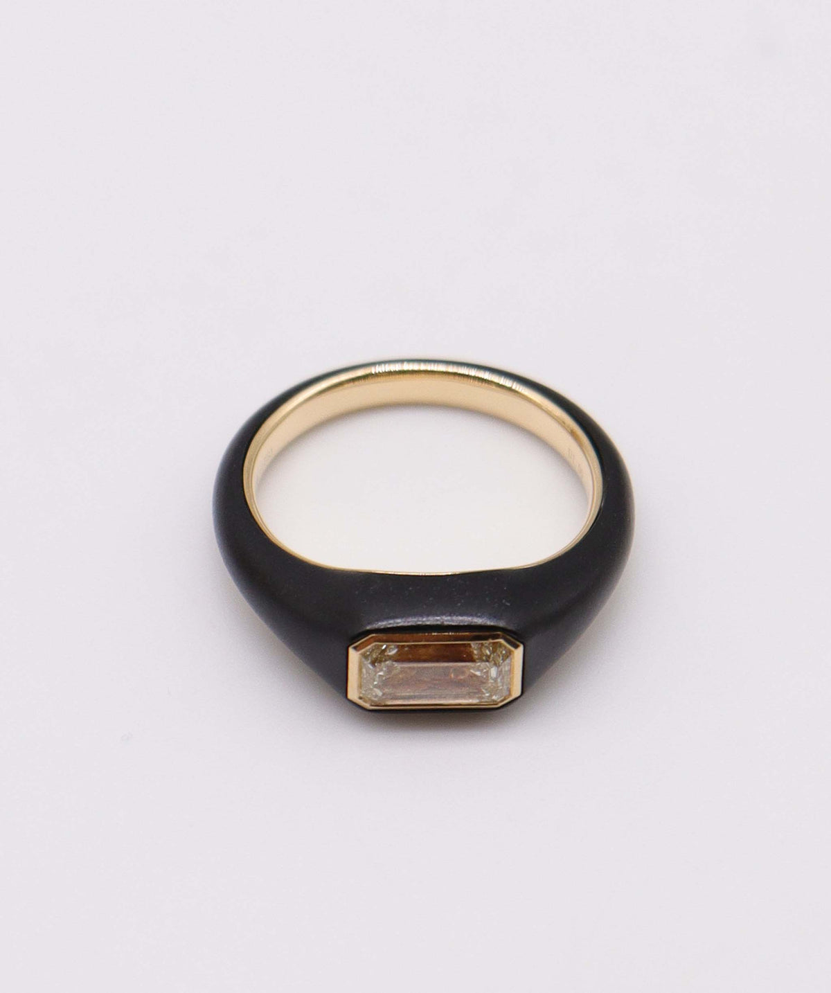 1.02ct Black Titanium Ring SPG021