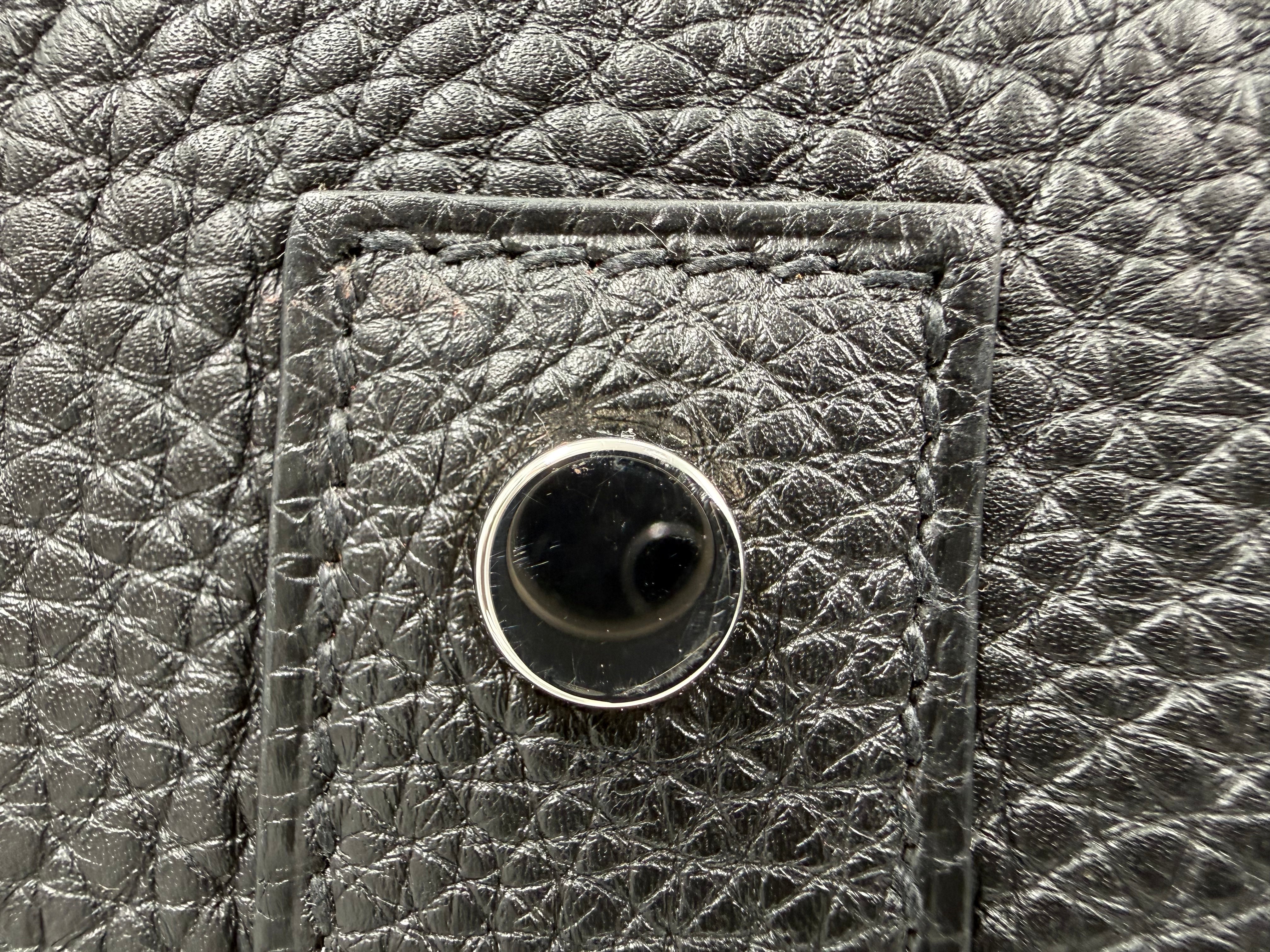 *LONDON LOCATED* PRELOVED HERMÈS JPG SHOULDER BIRKIN BLACK Togo Leather with Palladium Hardware