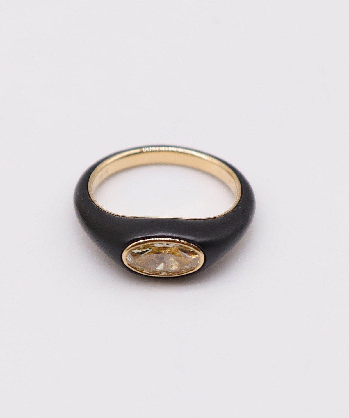 1ct Black Titanium Ring SPG020