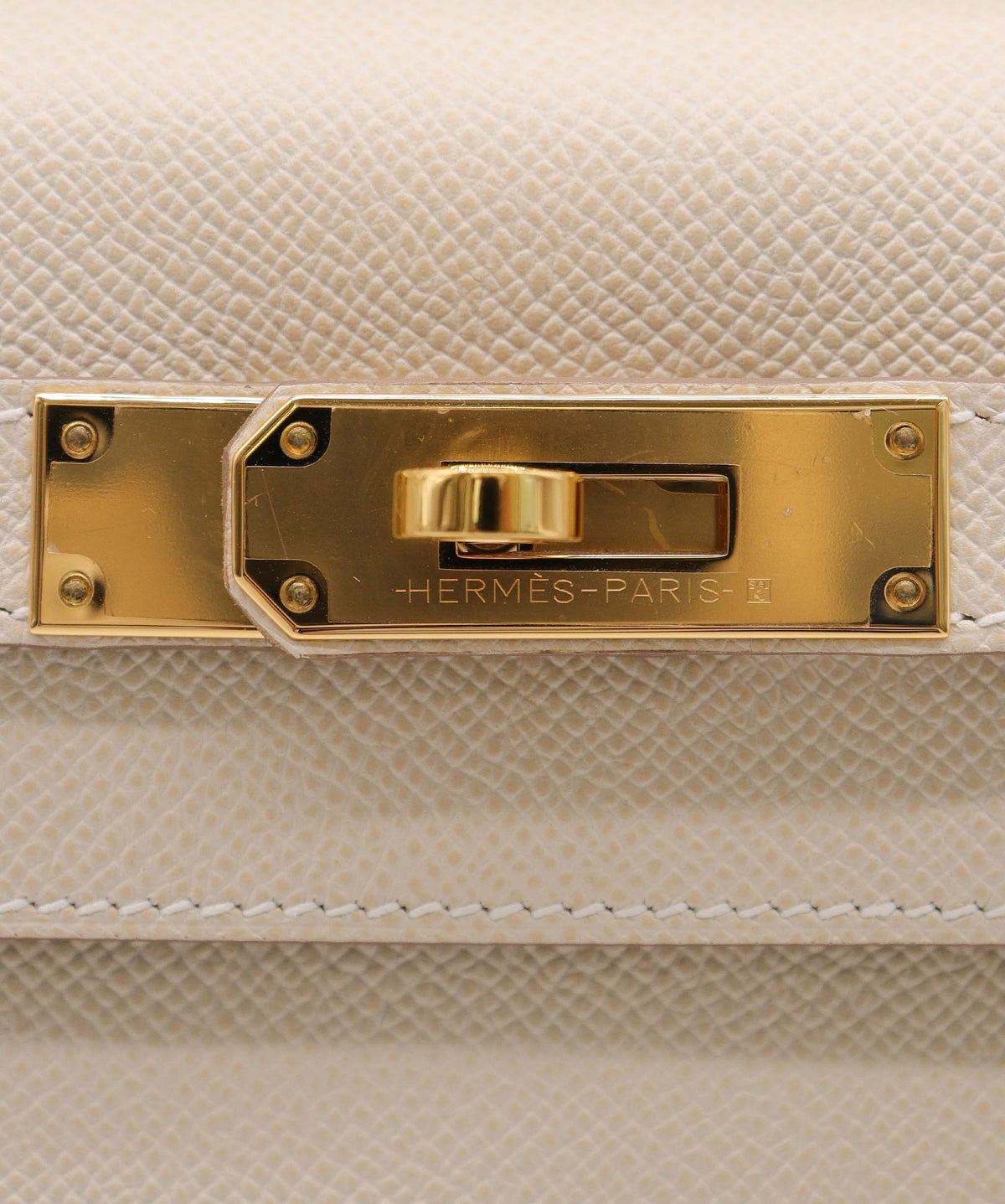 Hermes Kelly 28 Crae Epsom GHW AGC4016