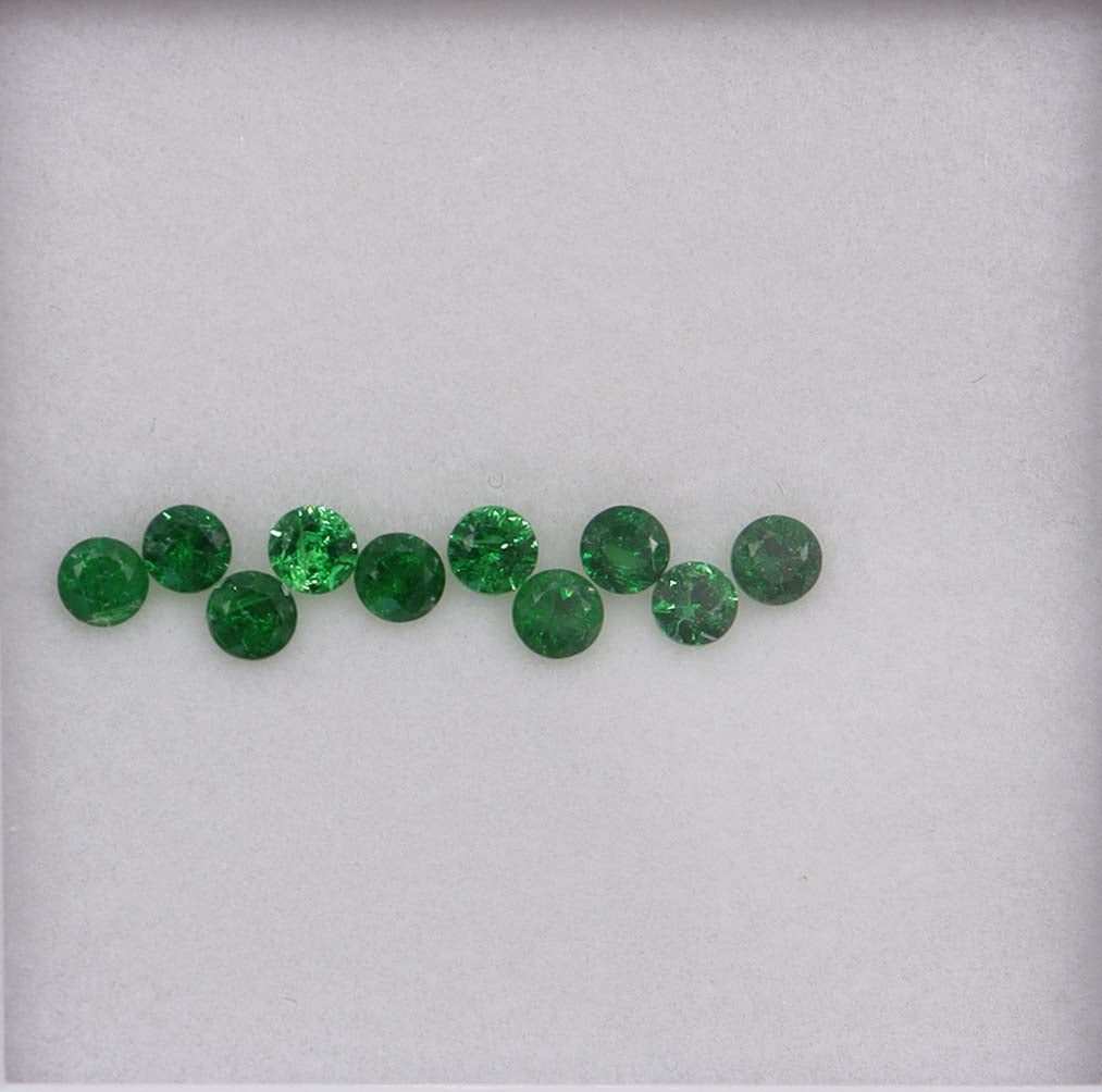 1.56ct Tsavorite Melee (10pcs) DXBCS5404