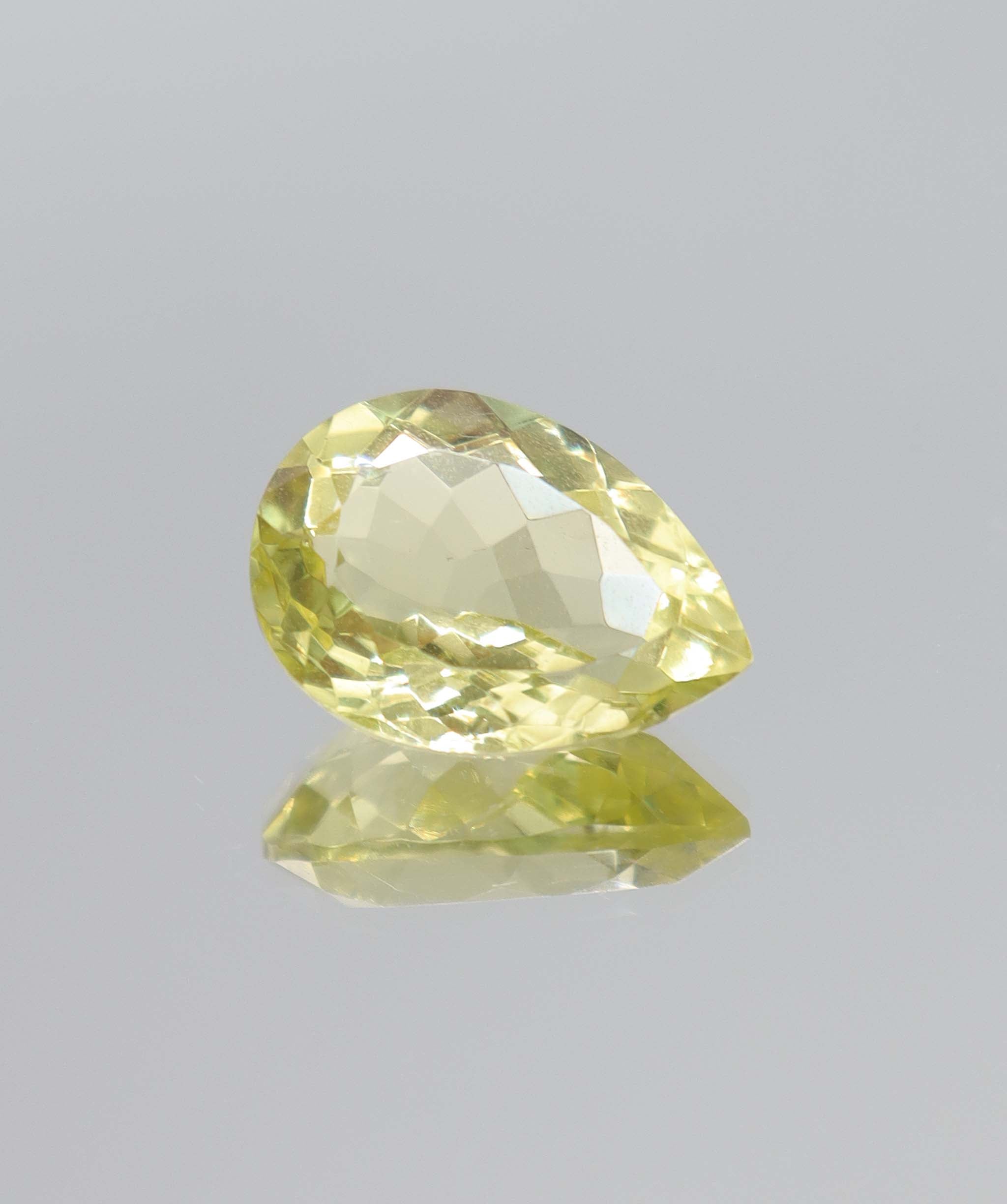 10.59ct Lemon Amethyst Pear DXBCS5827