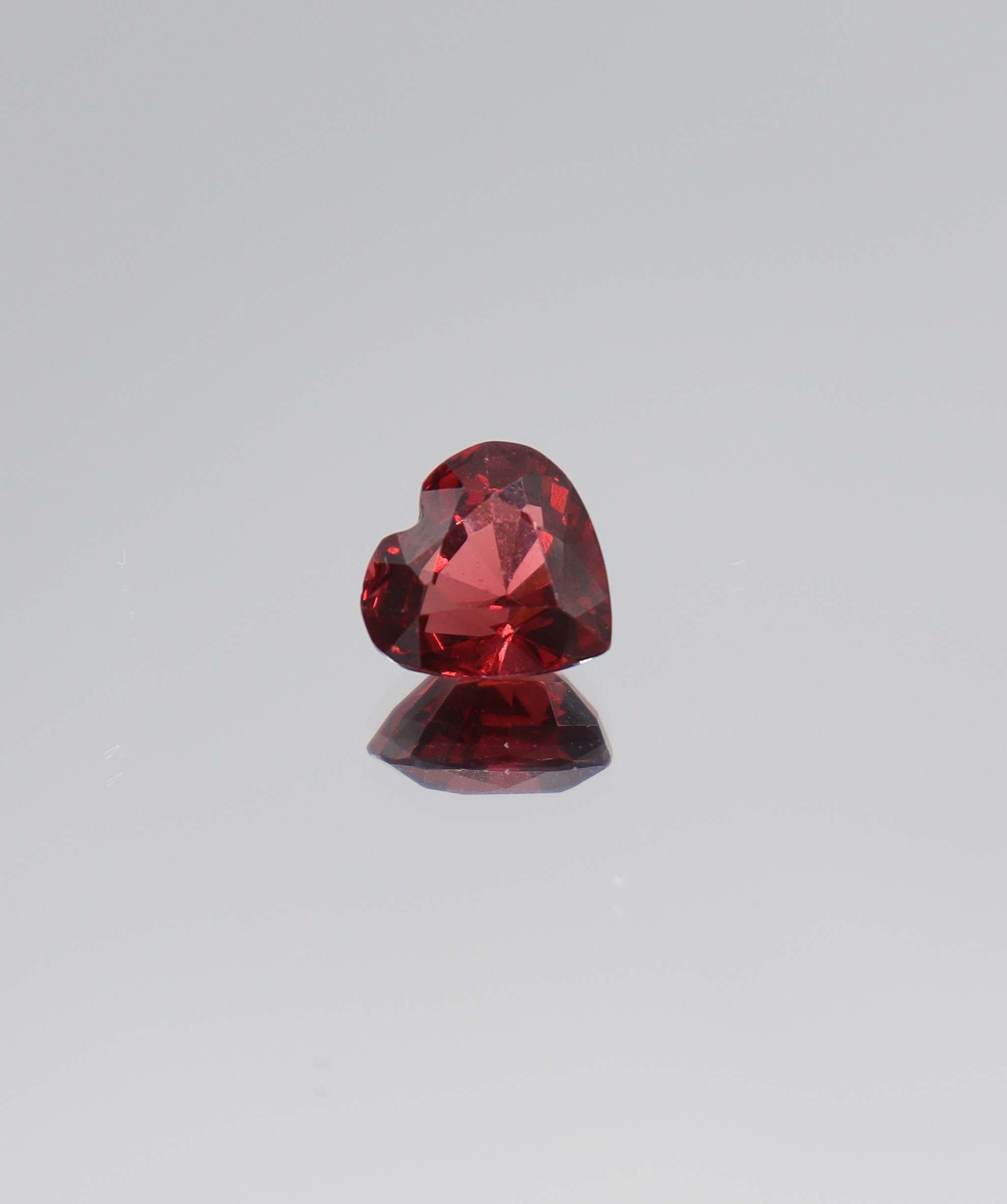 3.04ct Malaya Garnet Heart DXBCS5802