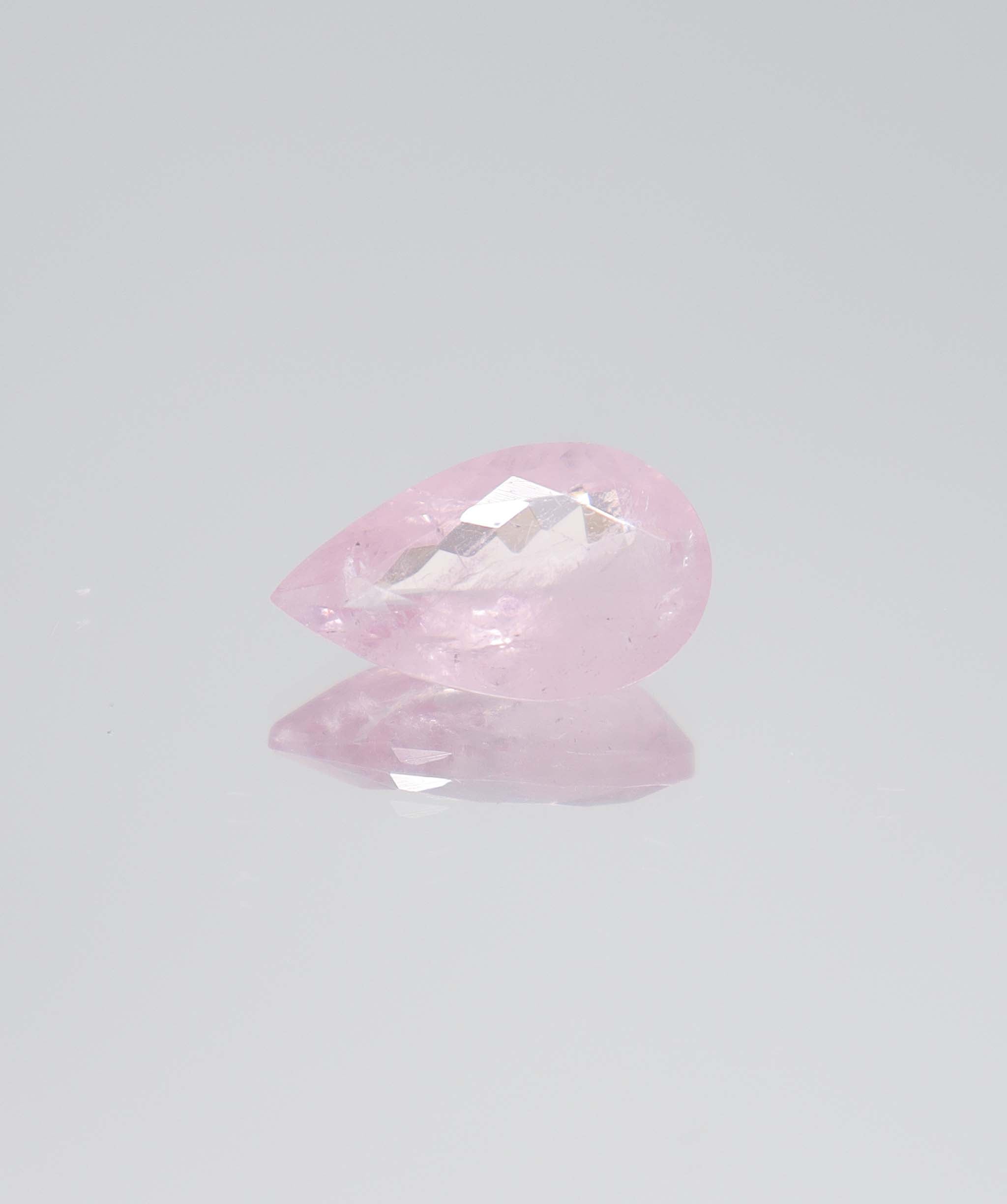 4.36ct Morganite Pear DXBCS5850