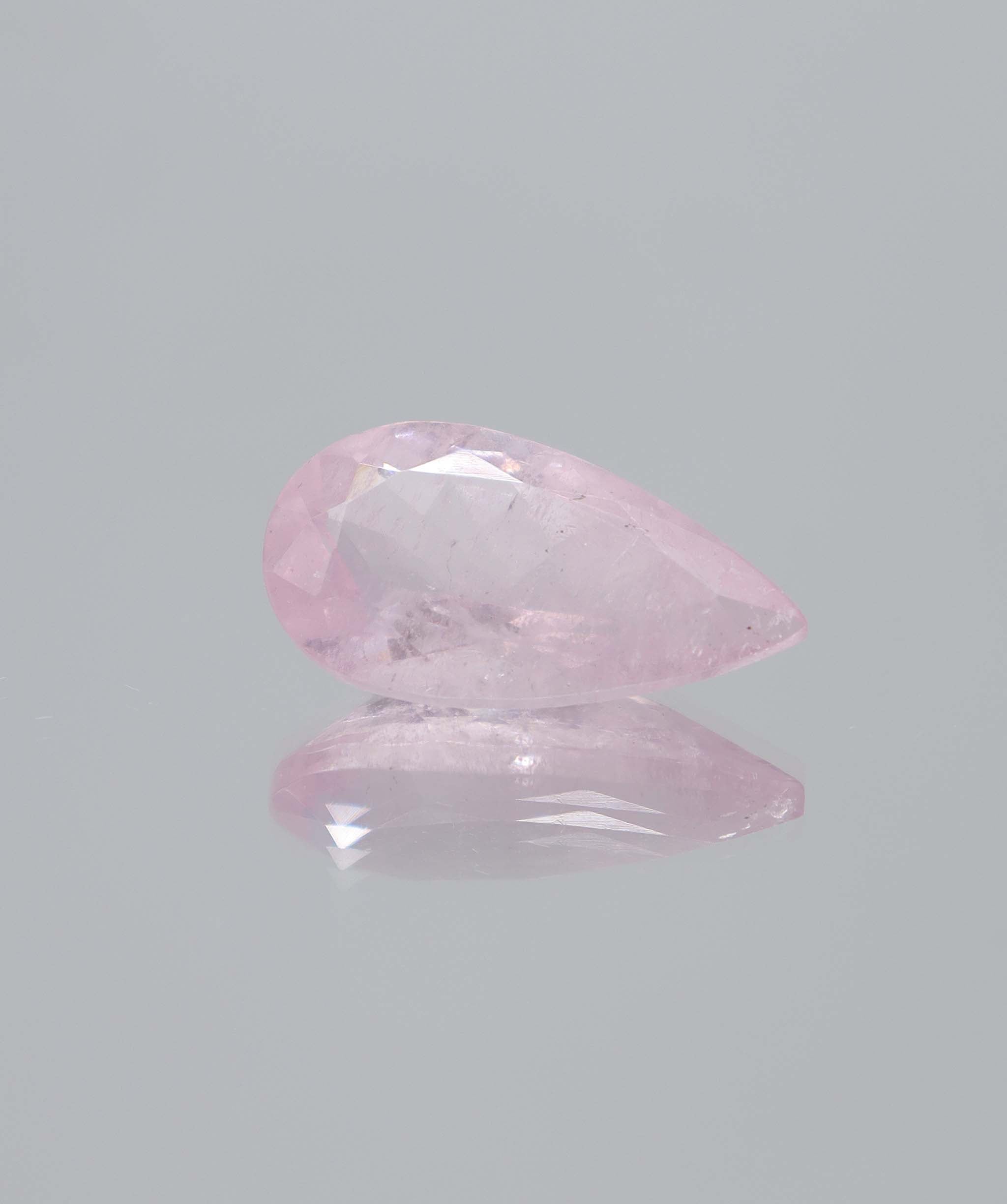 9.56ct Morganite Pear DXBCS5845