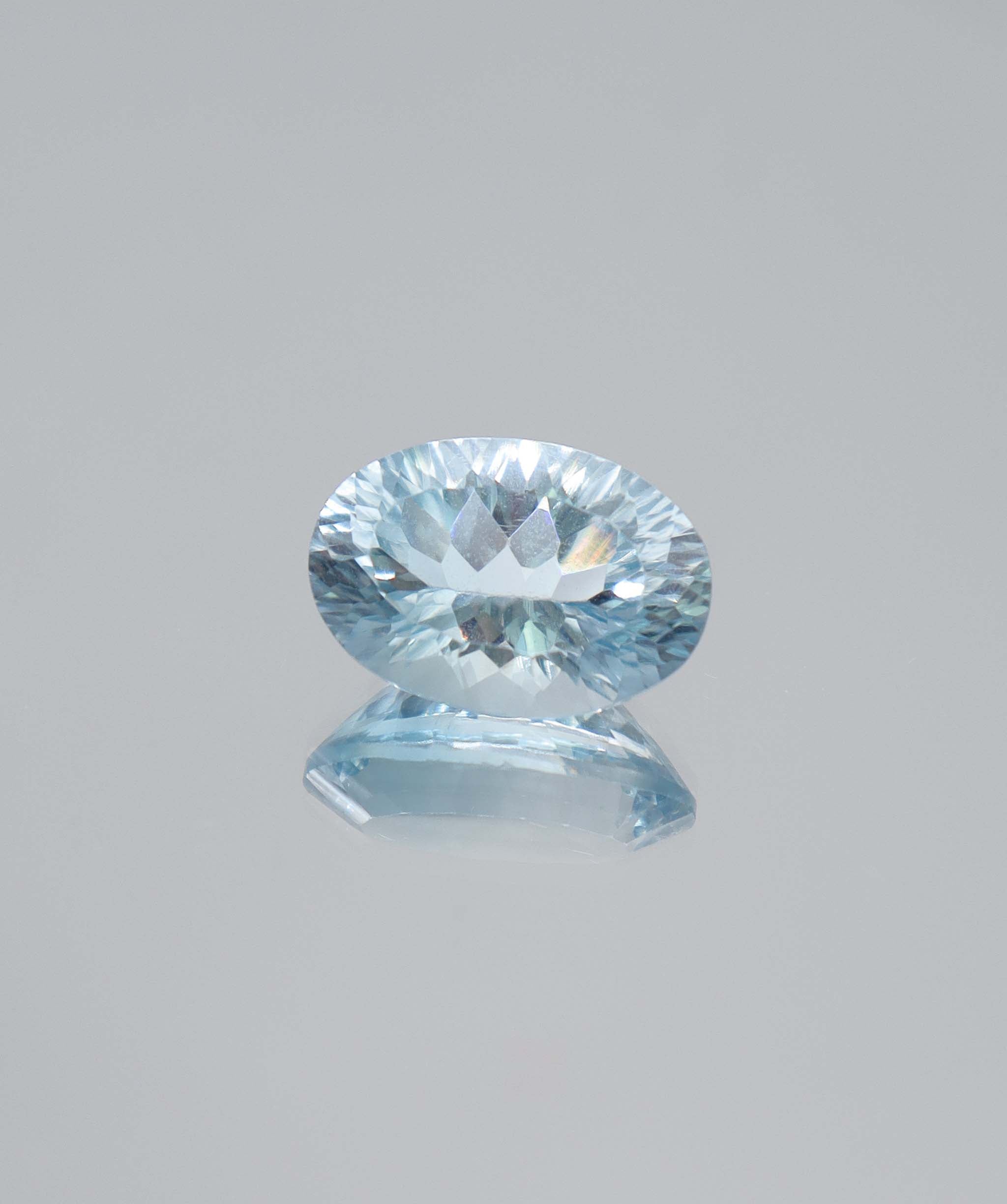 10.44ct Blue Topaz Oval DXBCS5820