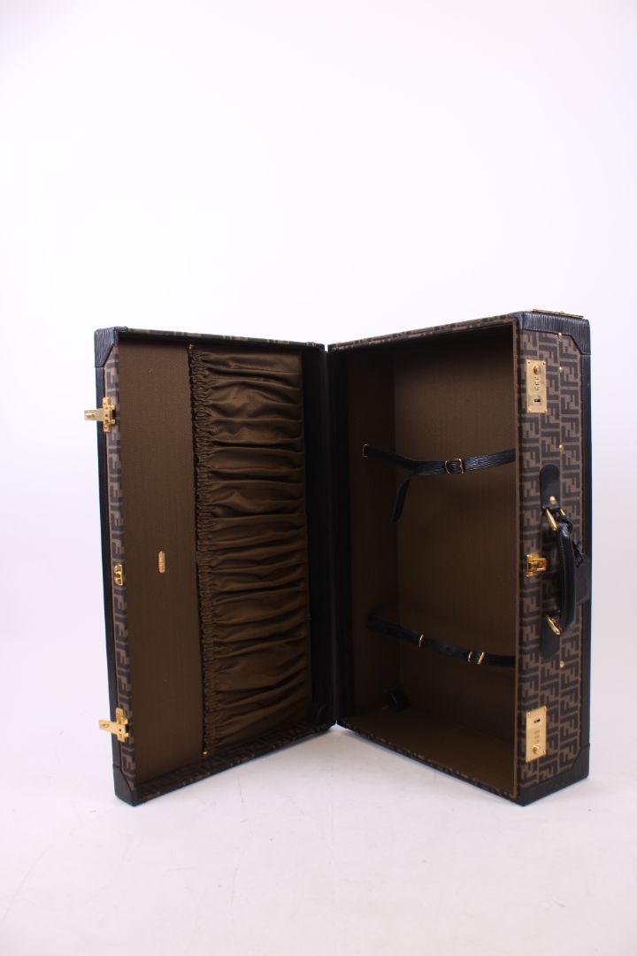 Fendi trunk brown monogram S