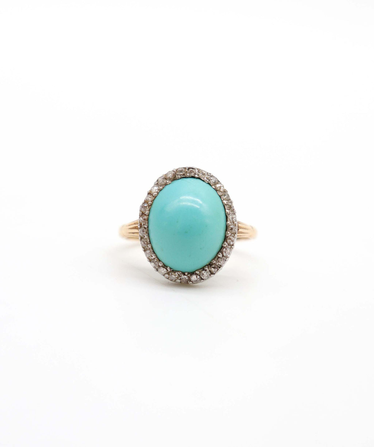 A Turquoise and Diamond Ring WA90882