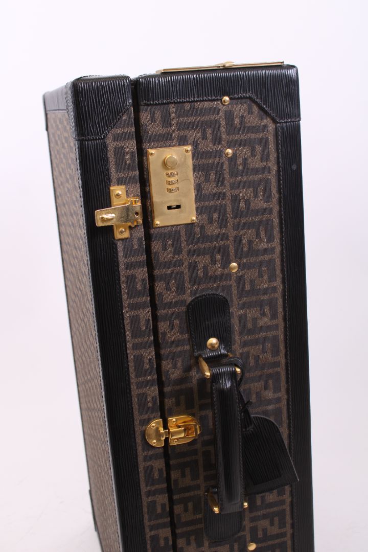 Fendi trunk brown monogram S