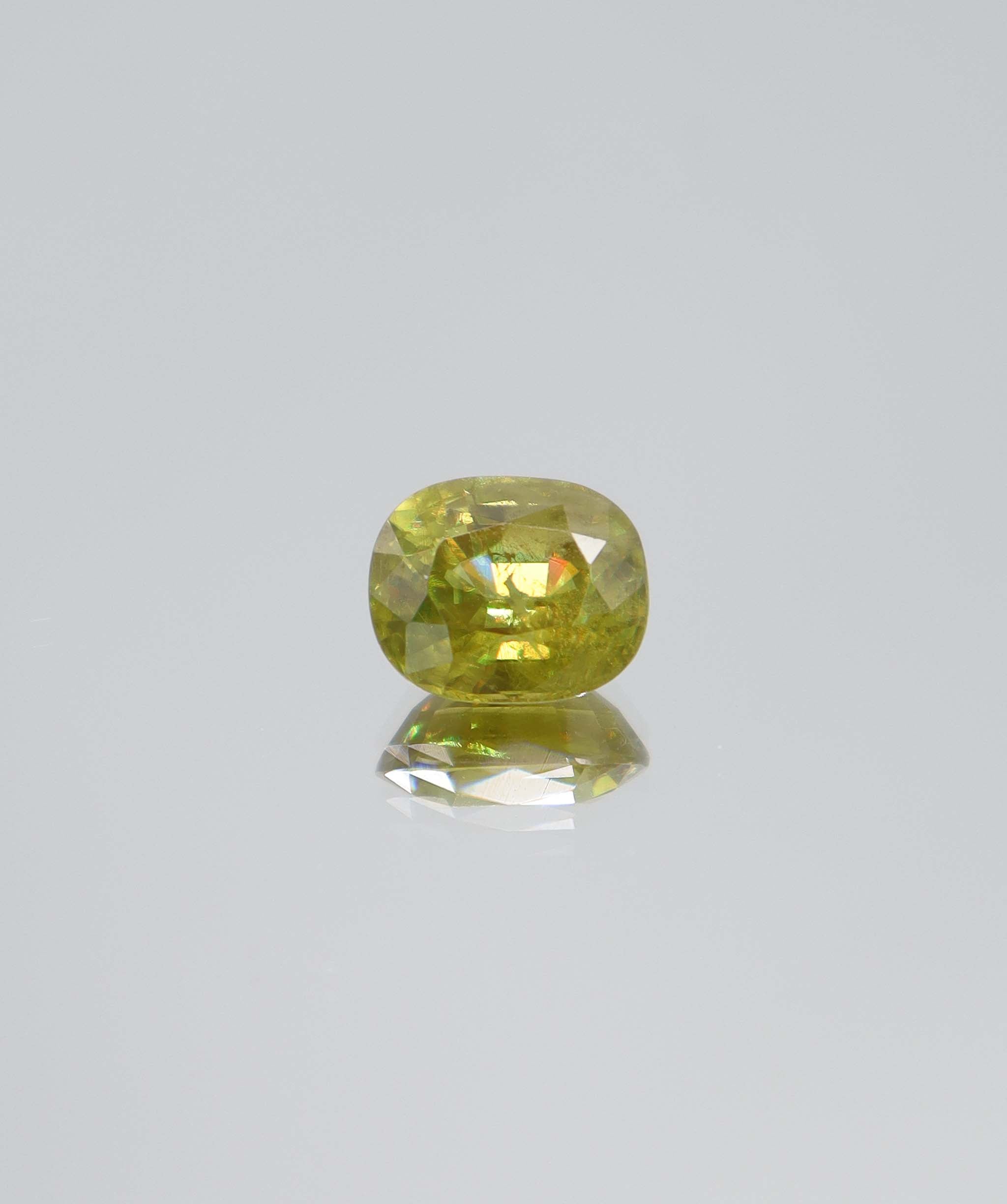 3.55ct Sphene Cushion DXBCS5864