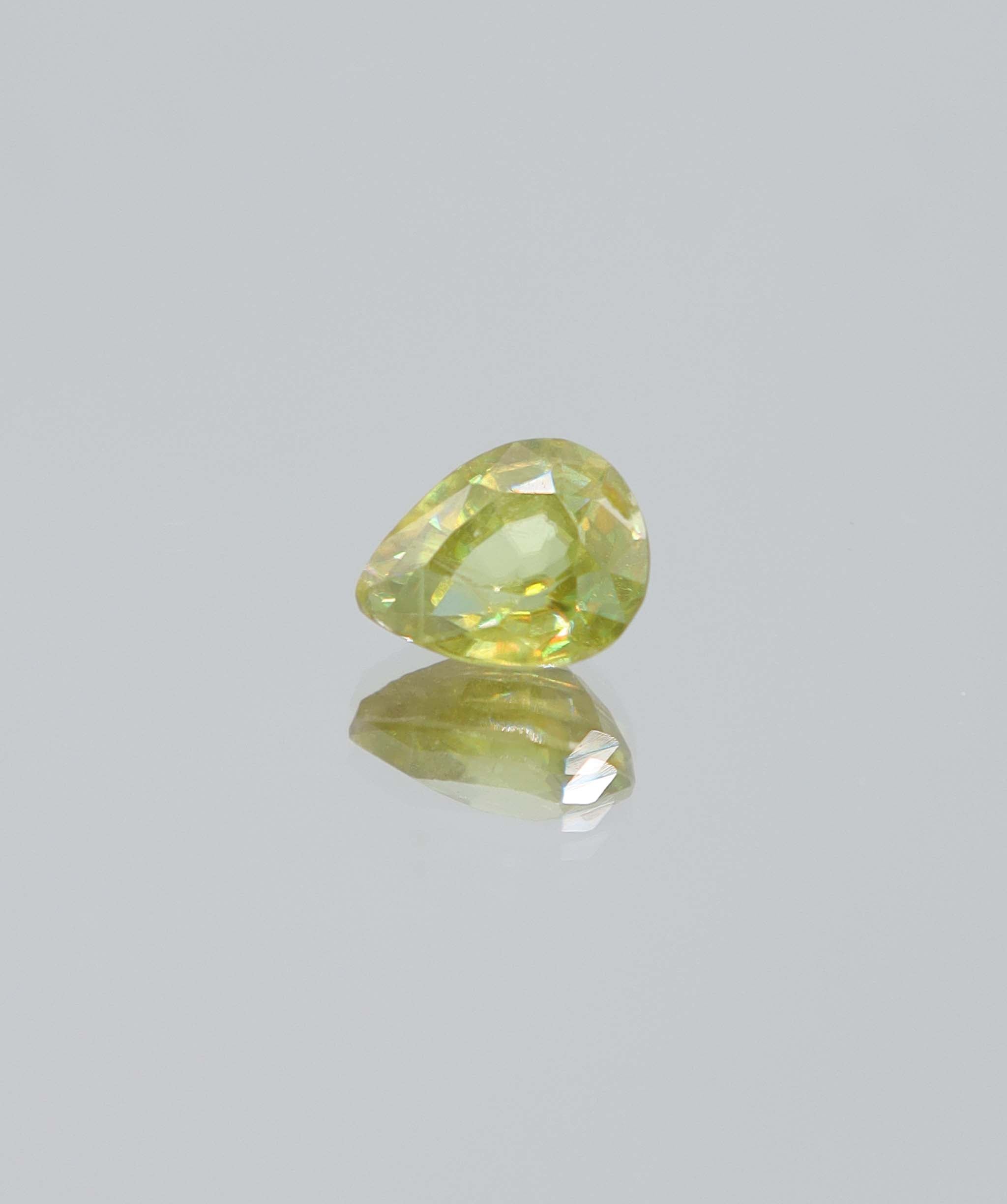 2.10ct Sphene Pear DXBCS5852