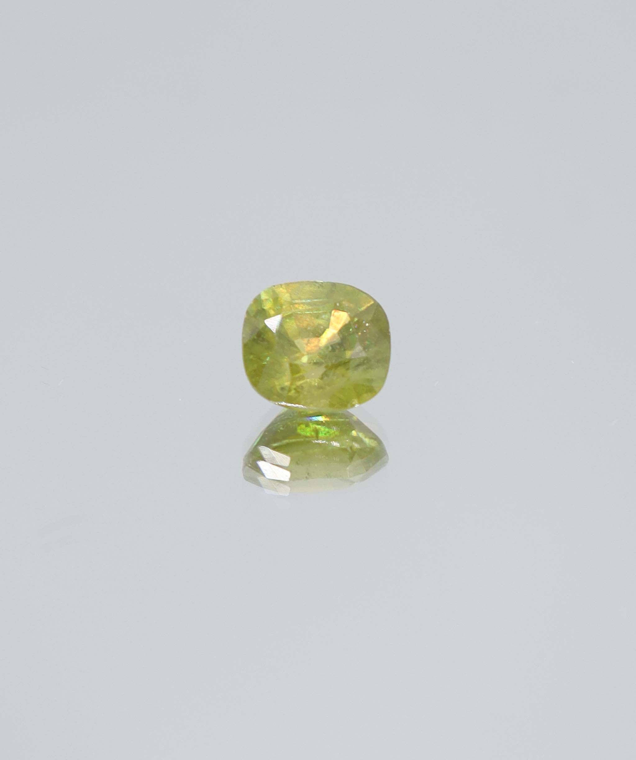 2.41ct Sphene Cushion DXBCS5863