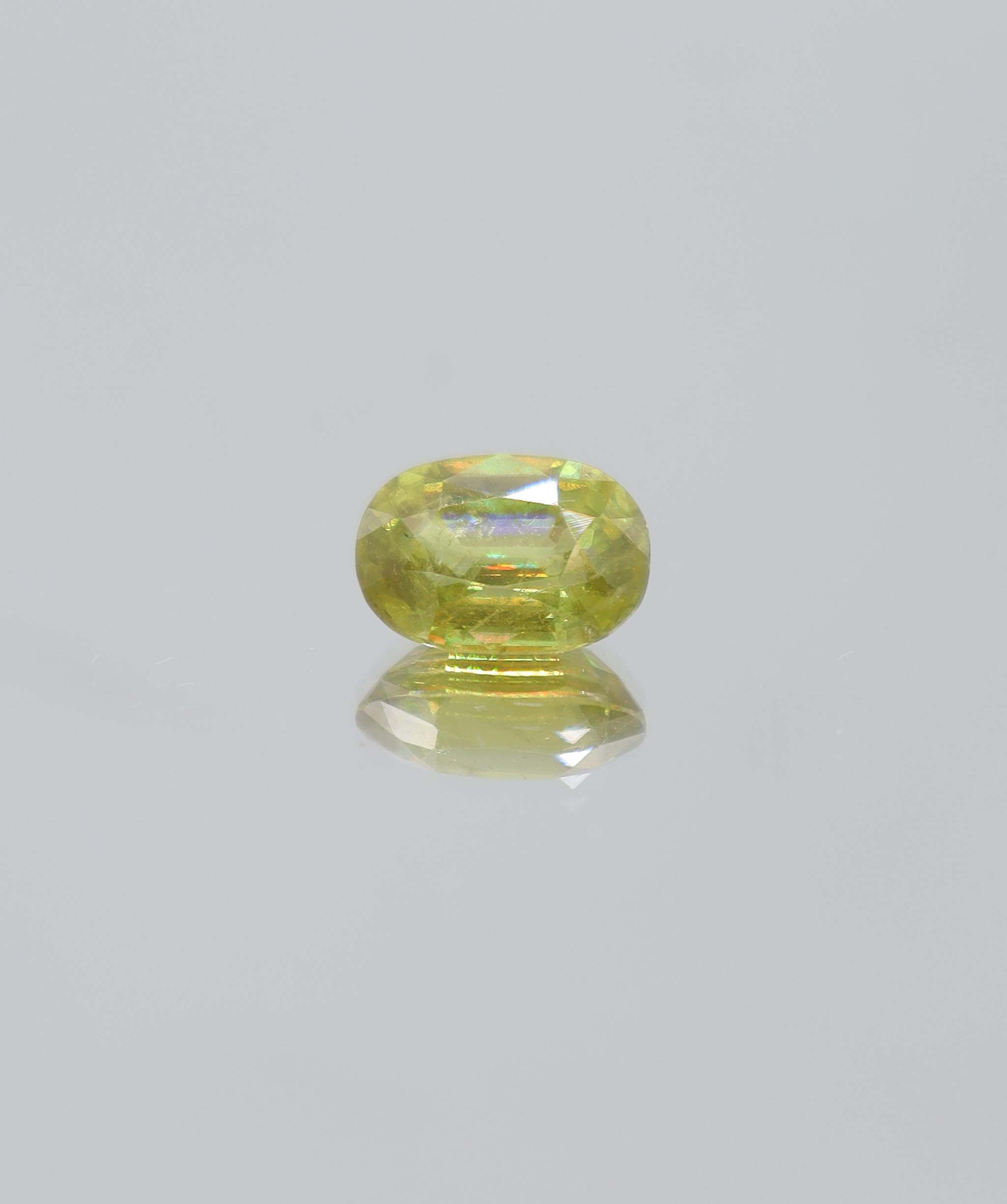 3.50ct Sphene Oval DXBCS5875