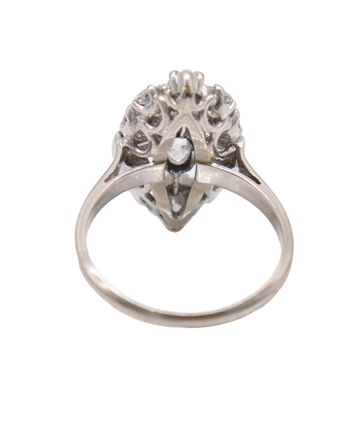 A Diamond Navette Ring WA22630