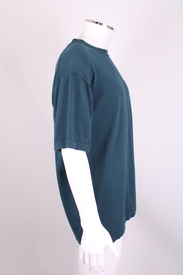 Louis Vuitton Jazz Trumpeter Knit T-Shirt Teal/white L