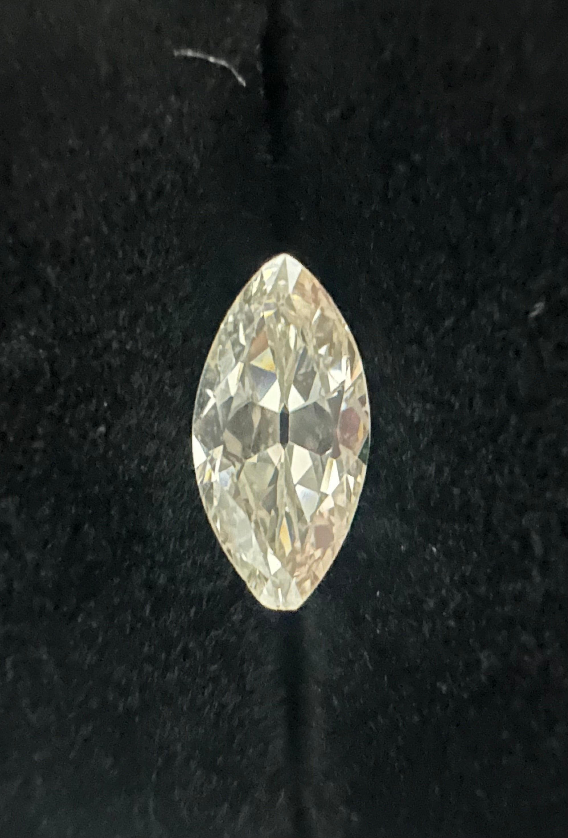 0.82CT OLD-CUT MARQUISE CHAMPAGNE DIAMOND ANC1837