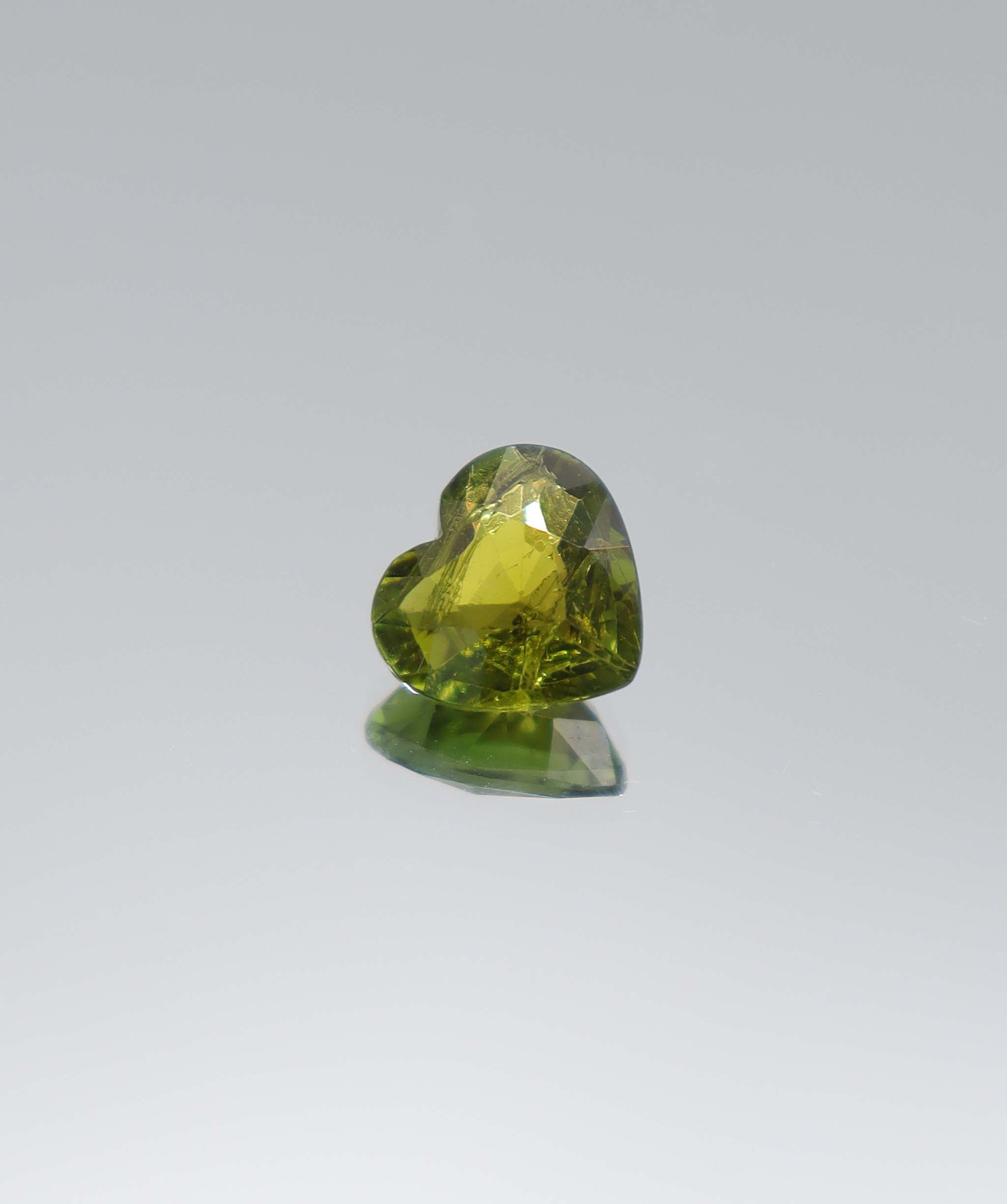 2.35ct Green Tourmaline Heart DXBCS6030