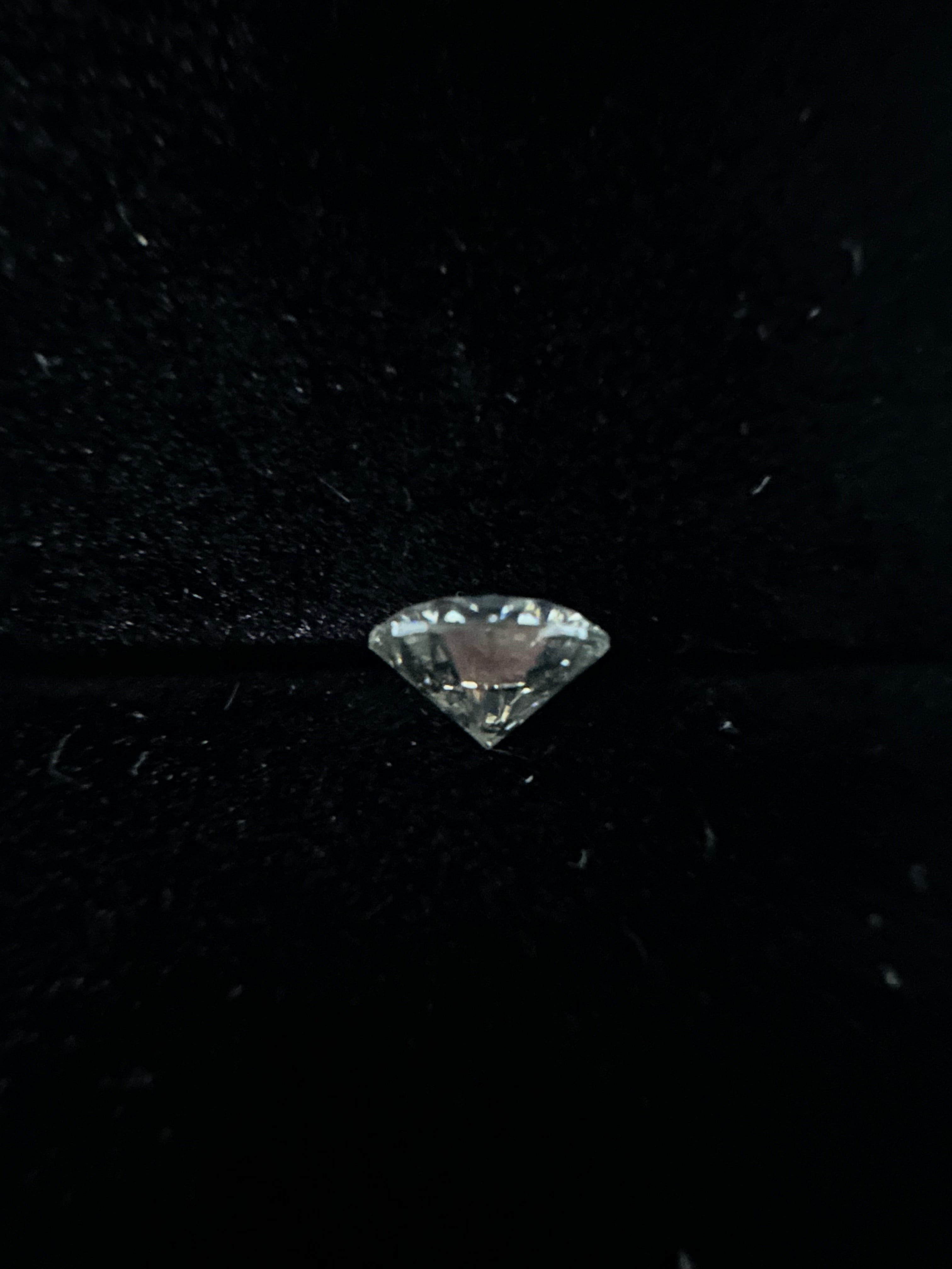 0.71ct FANCY GREY ROUND DIAMOND ANC1774