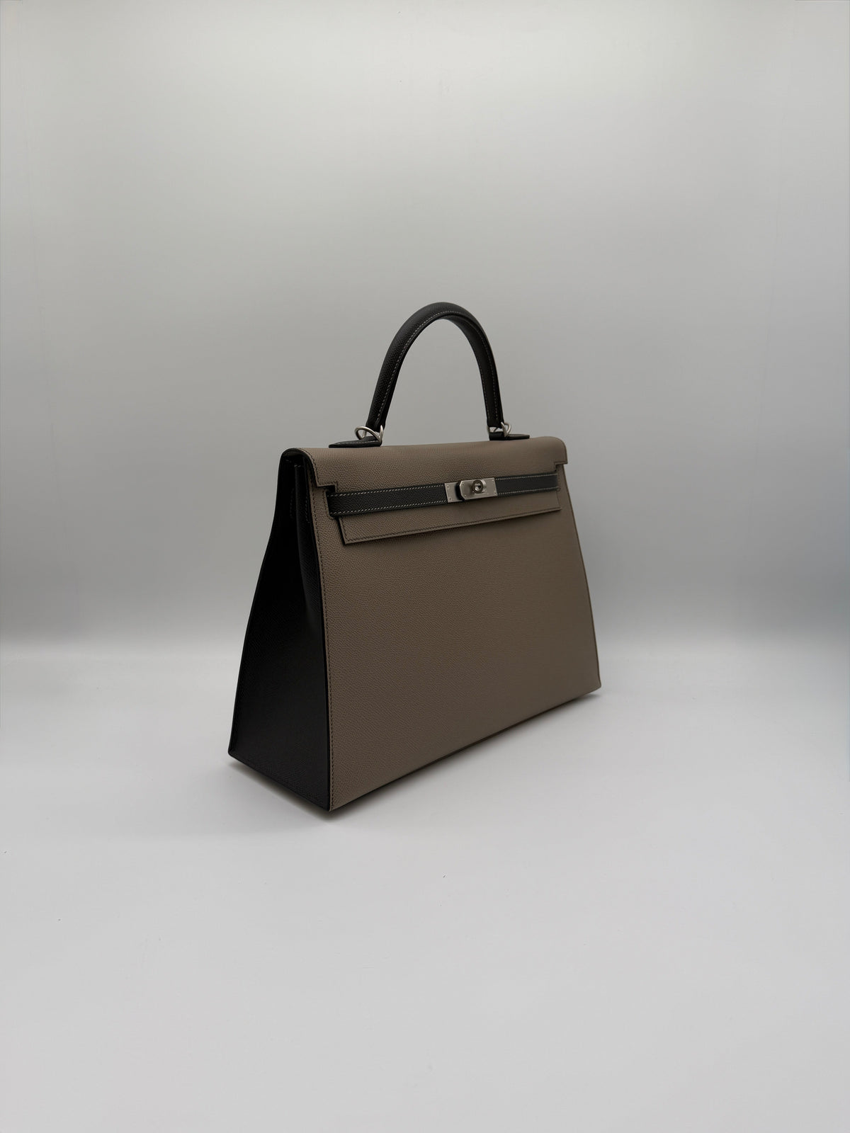 Hermès Kelly 35 HSS Gris Asphalte/ Graphite Epsom Brushed Palladium Hardware