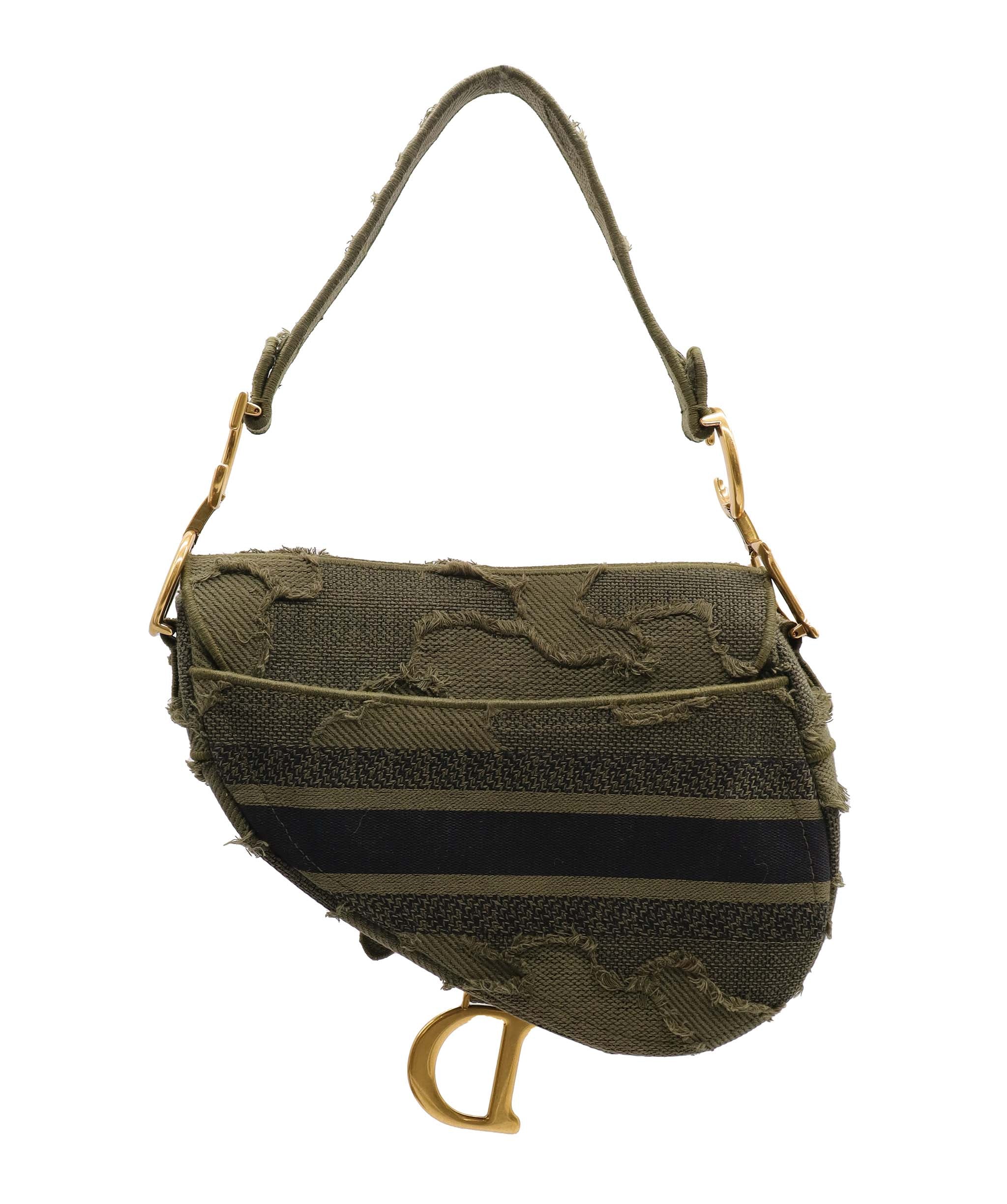 Christian Dior Camouflage Saddle Bag GHW ASC7003