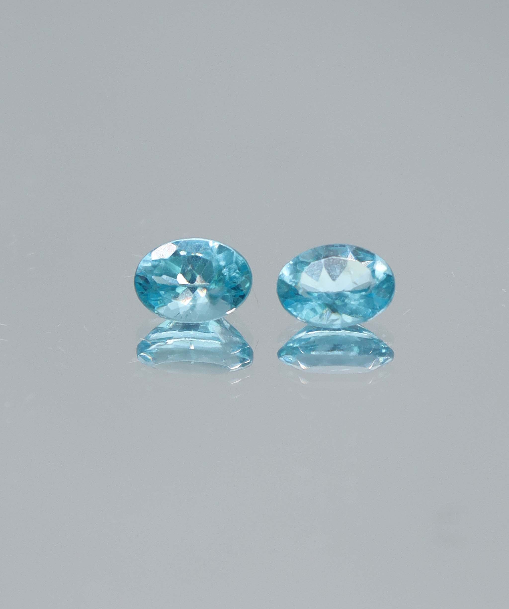 1.70ct Apatite Oval PAIR DXBCS5960