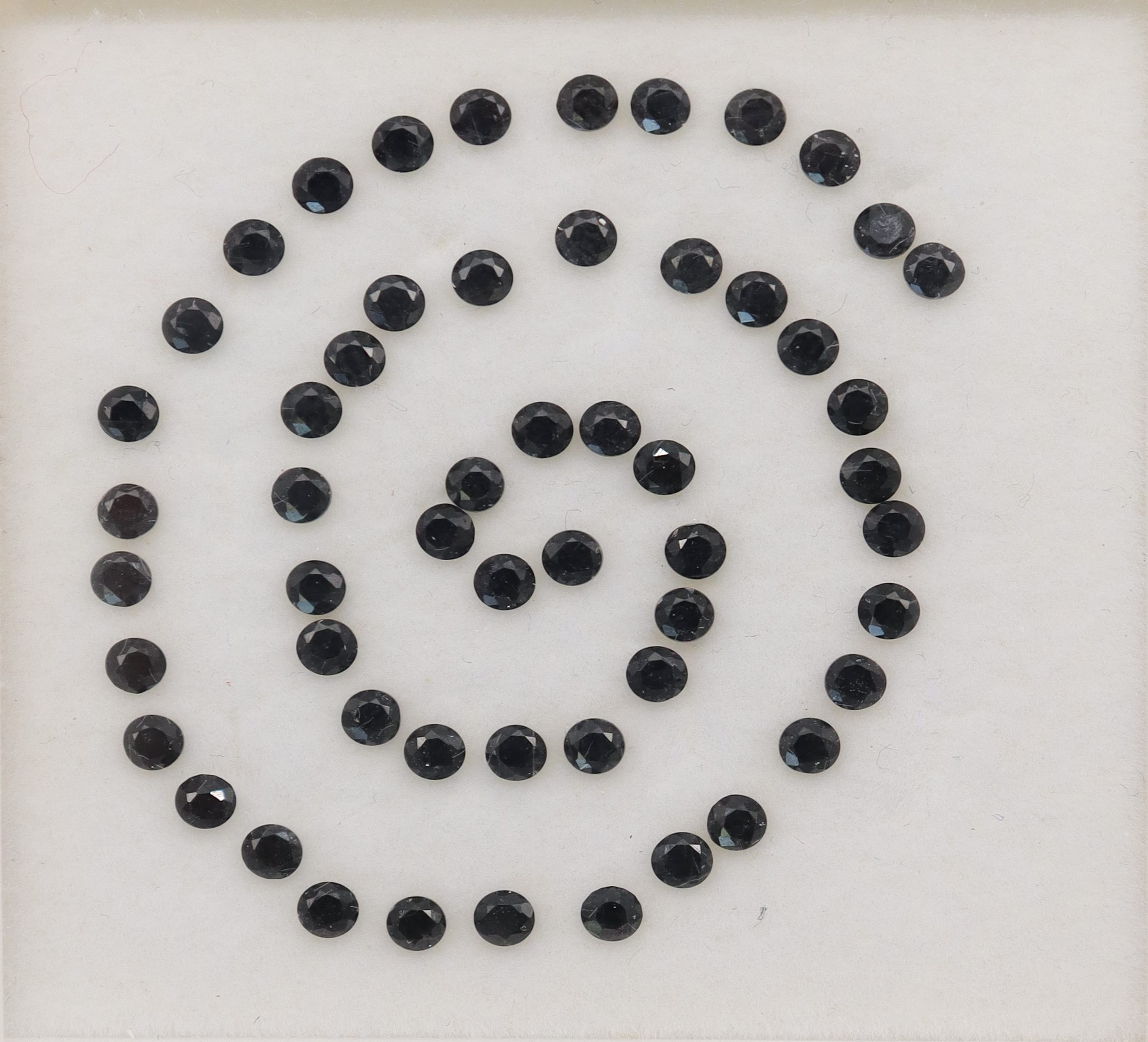 5.98ct Black Spinel DXBCS3301