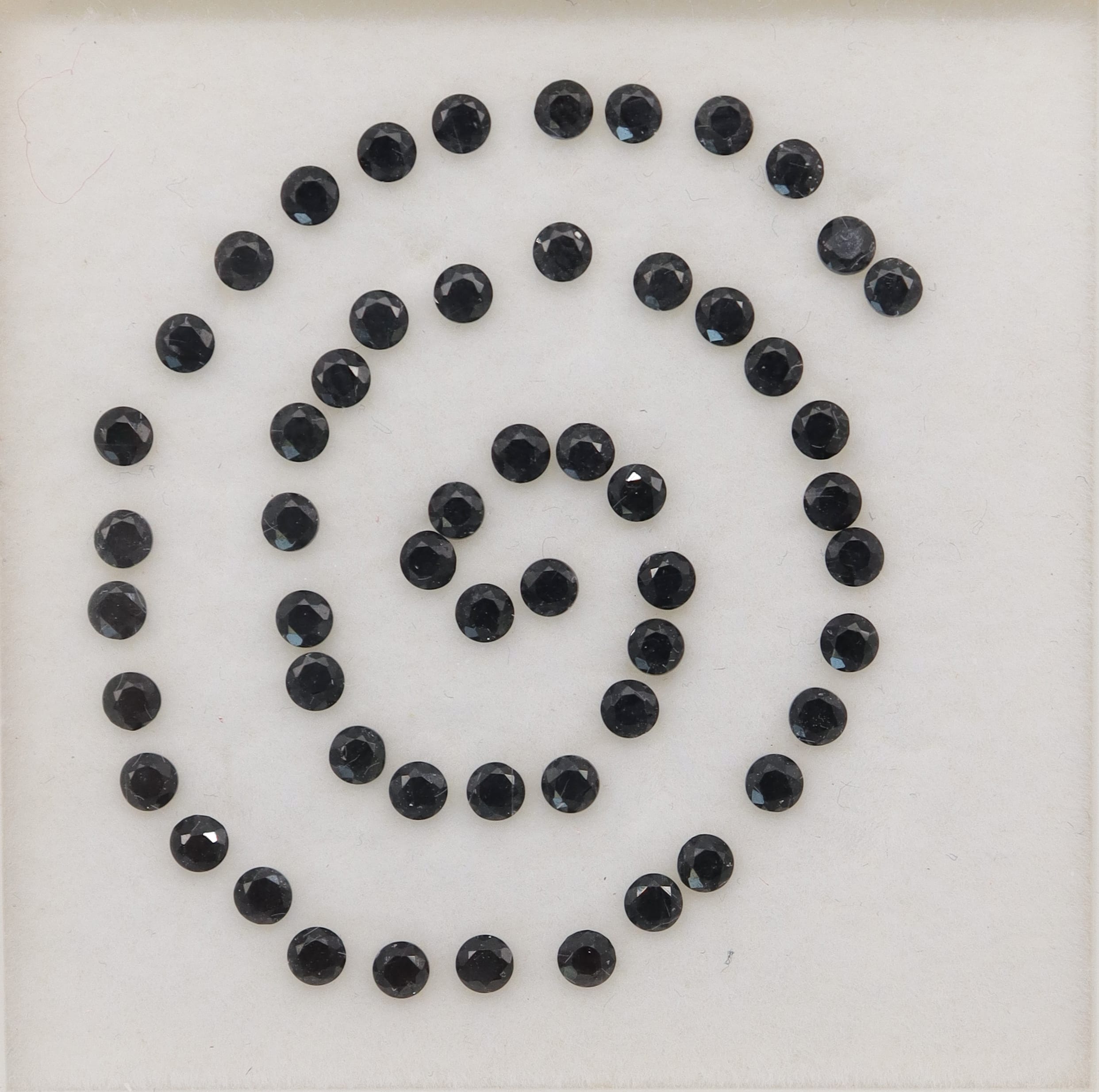 5.98ct Black Spinel DXBCS3301
