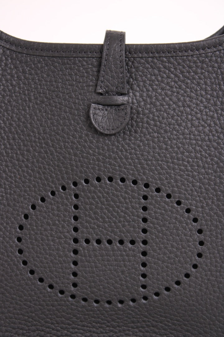 Hermes Mini Evelyne Clemence Black