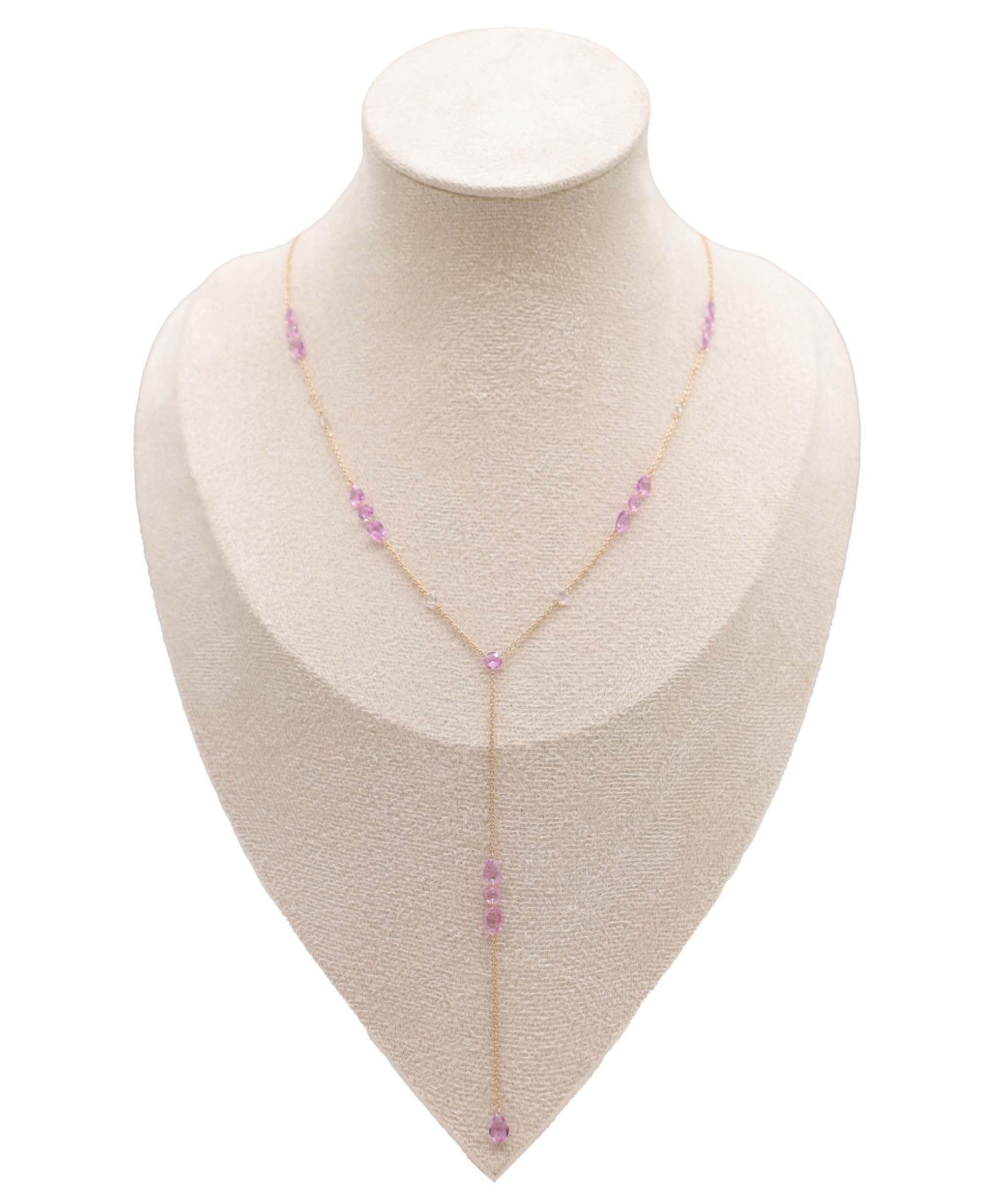 5.23ct WHITE ROSECUT PINK SAPPHIRE RSS 3D (H)