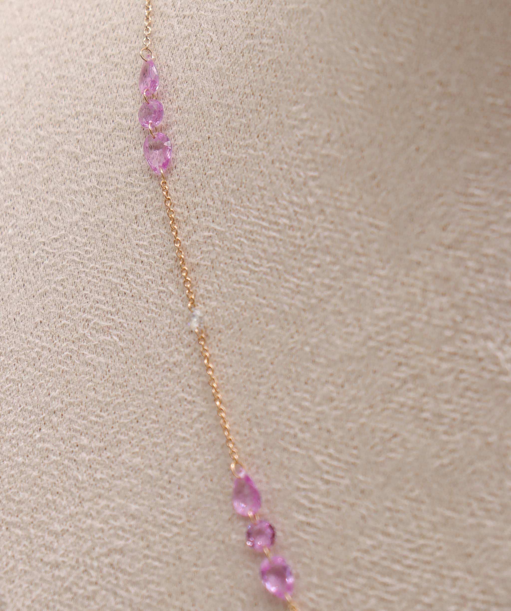 5.23ct WHITE ROSECUT PINK SAPPHIRE RSS 3D (H)