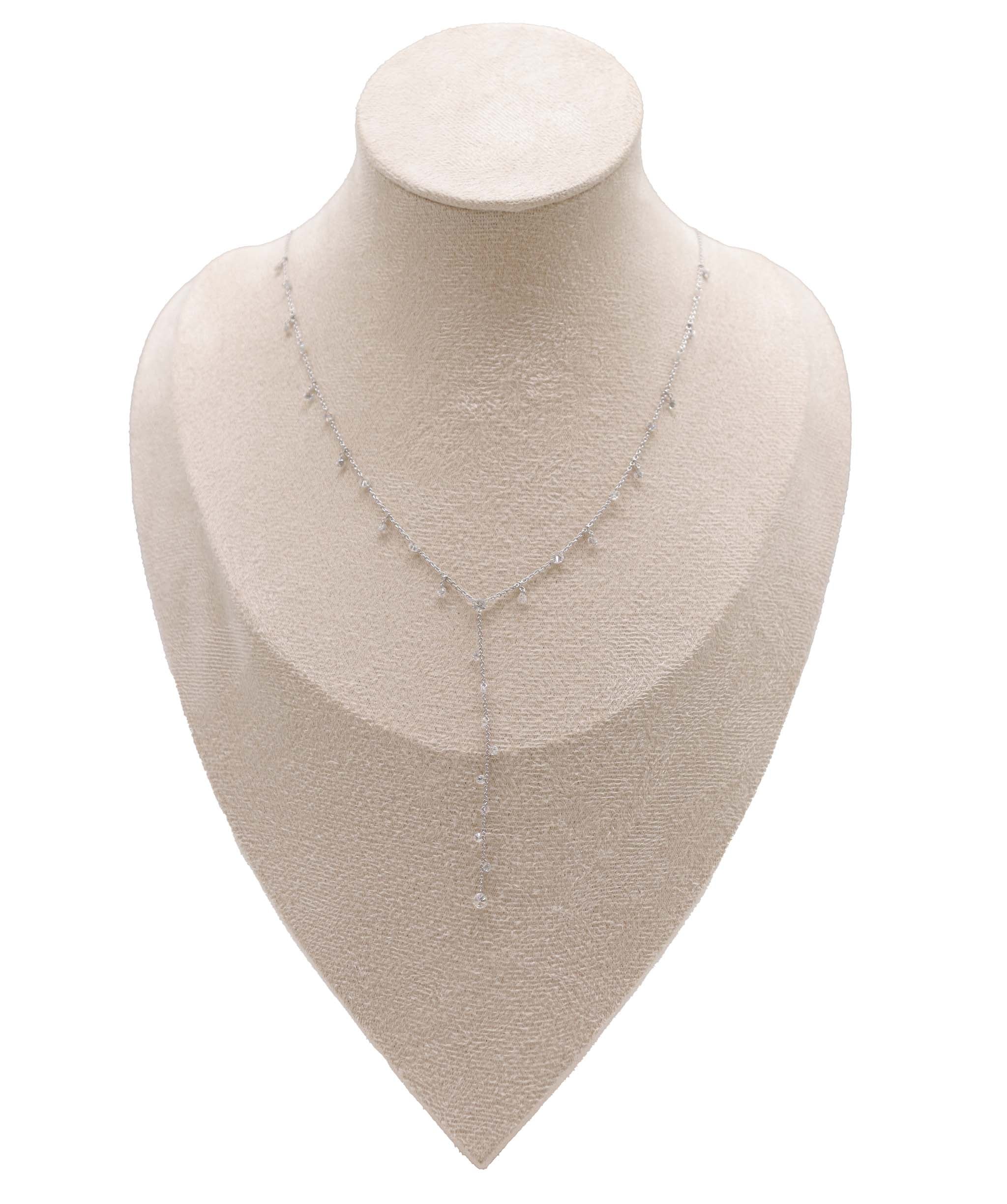 2.17ct WHITE FULLCUT 3DRILL