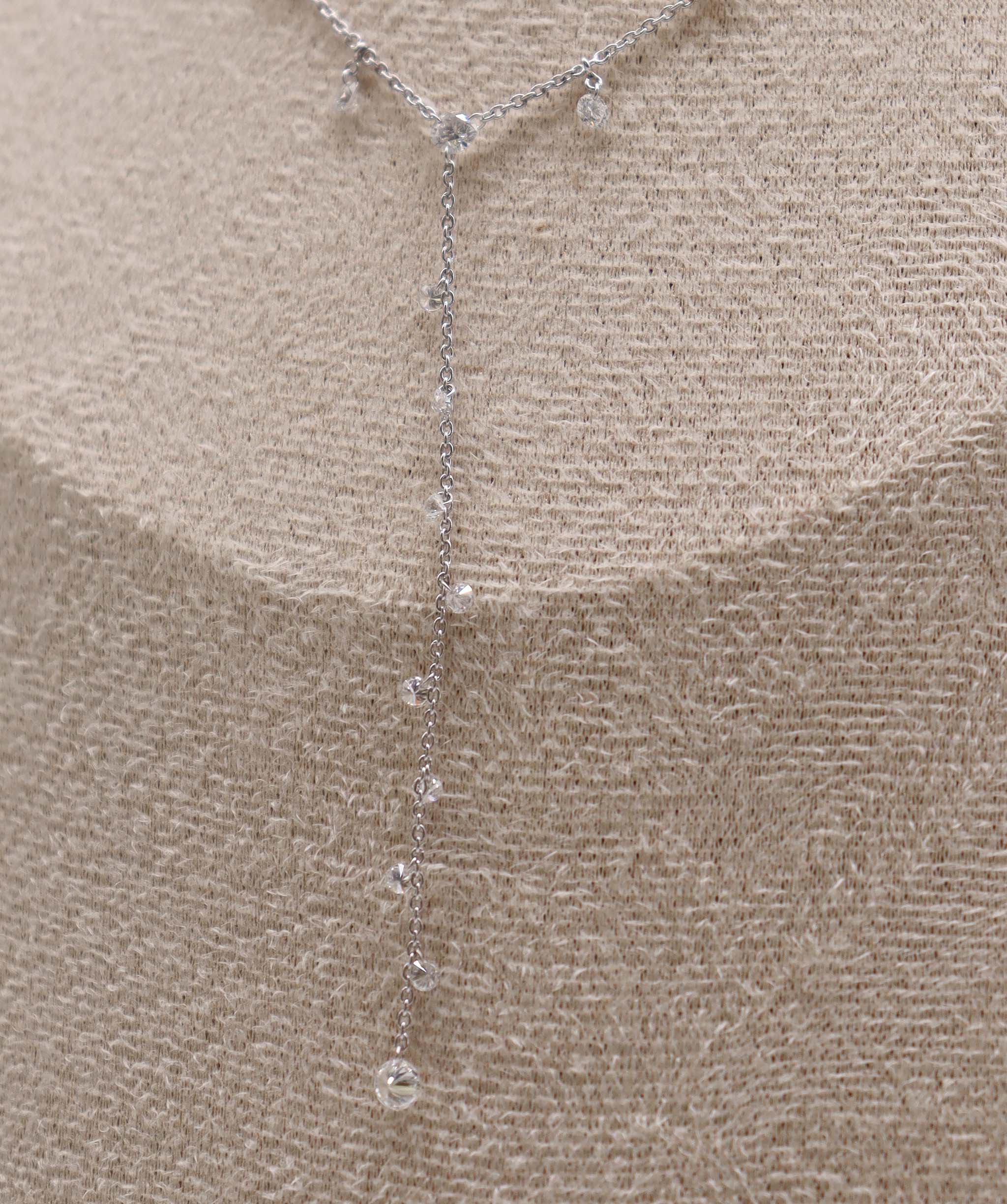 2.17ct WHITE FULLCUT 3DRILL