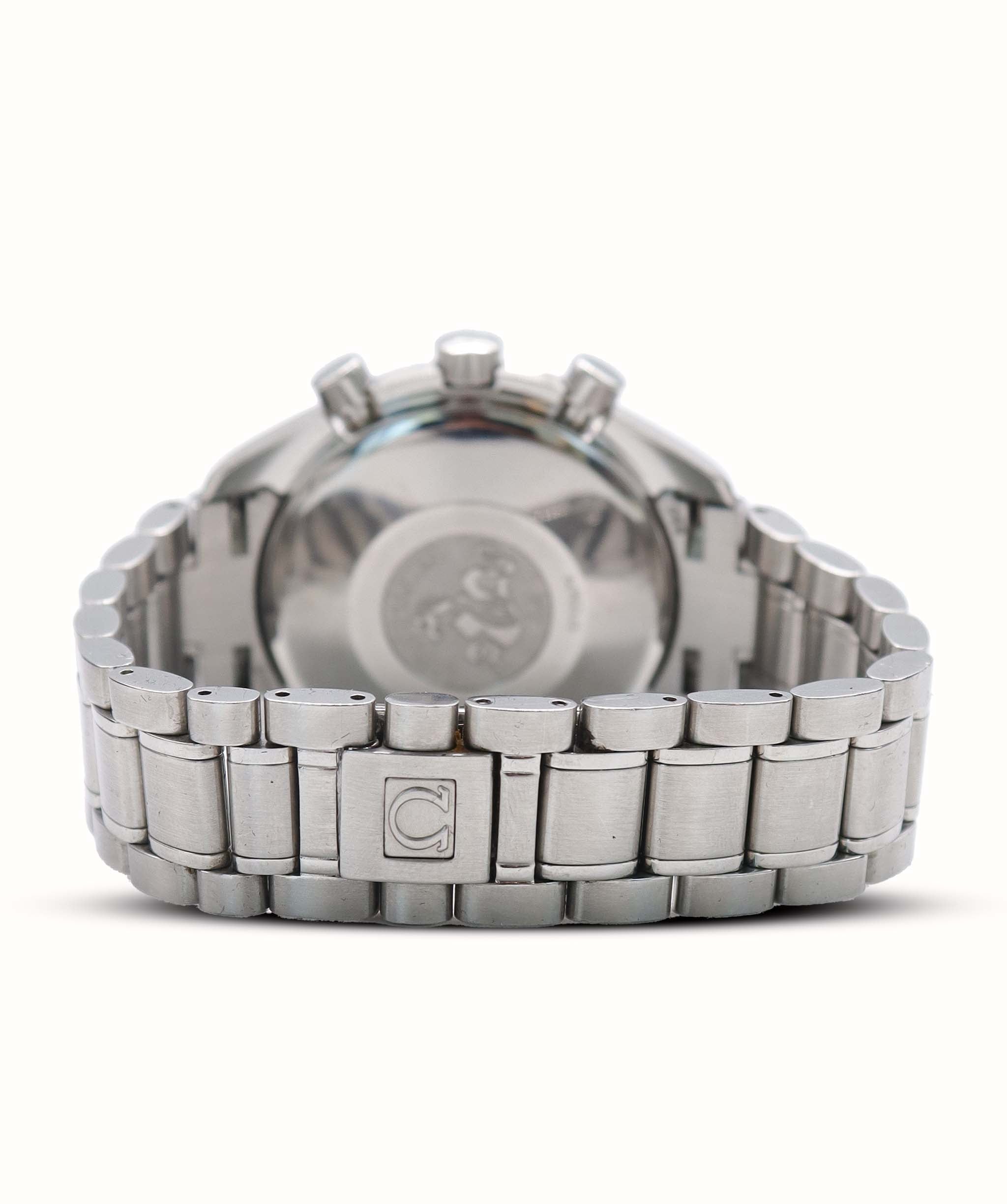 OMEGA Black Face 3520.5 Stainless Steel Watch DXBS6426