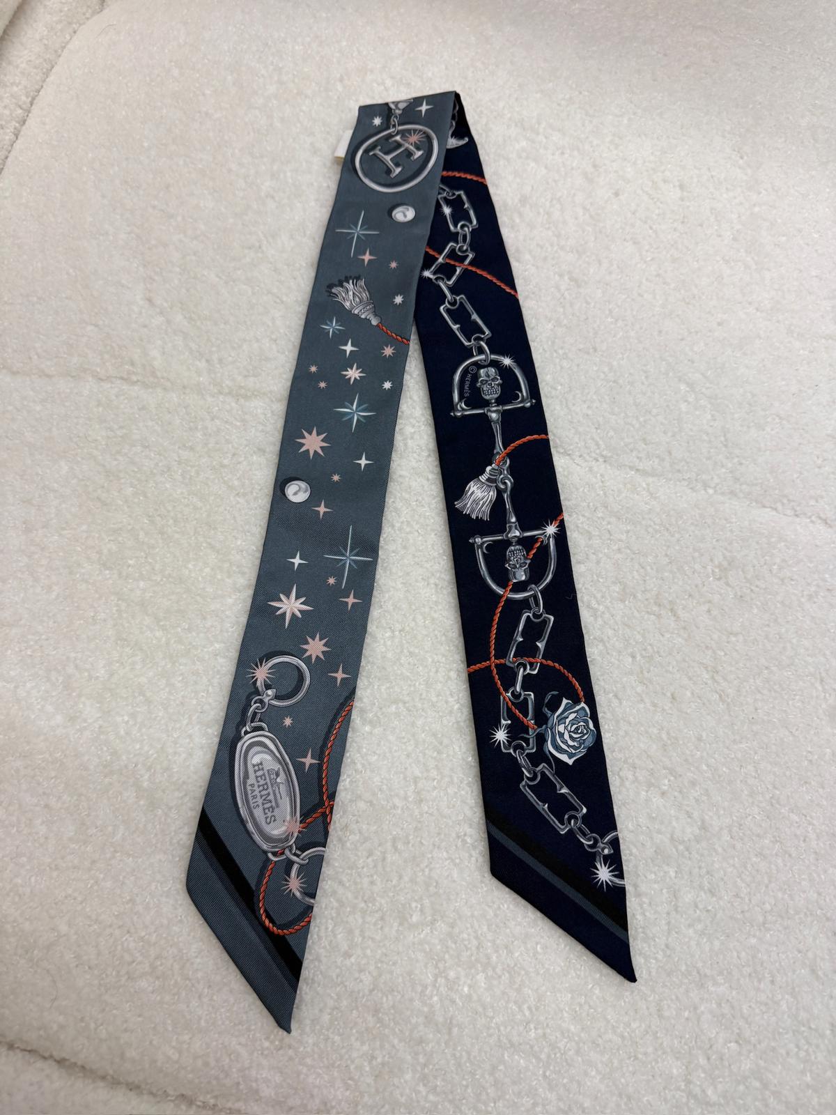 Hermès Silk Twilly Scarf - New with Box