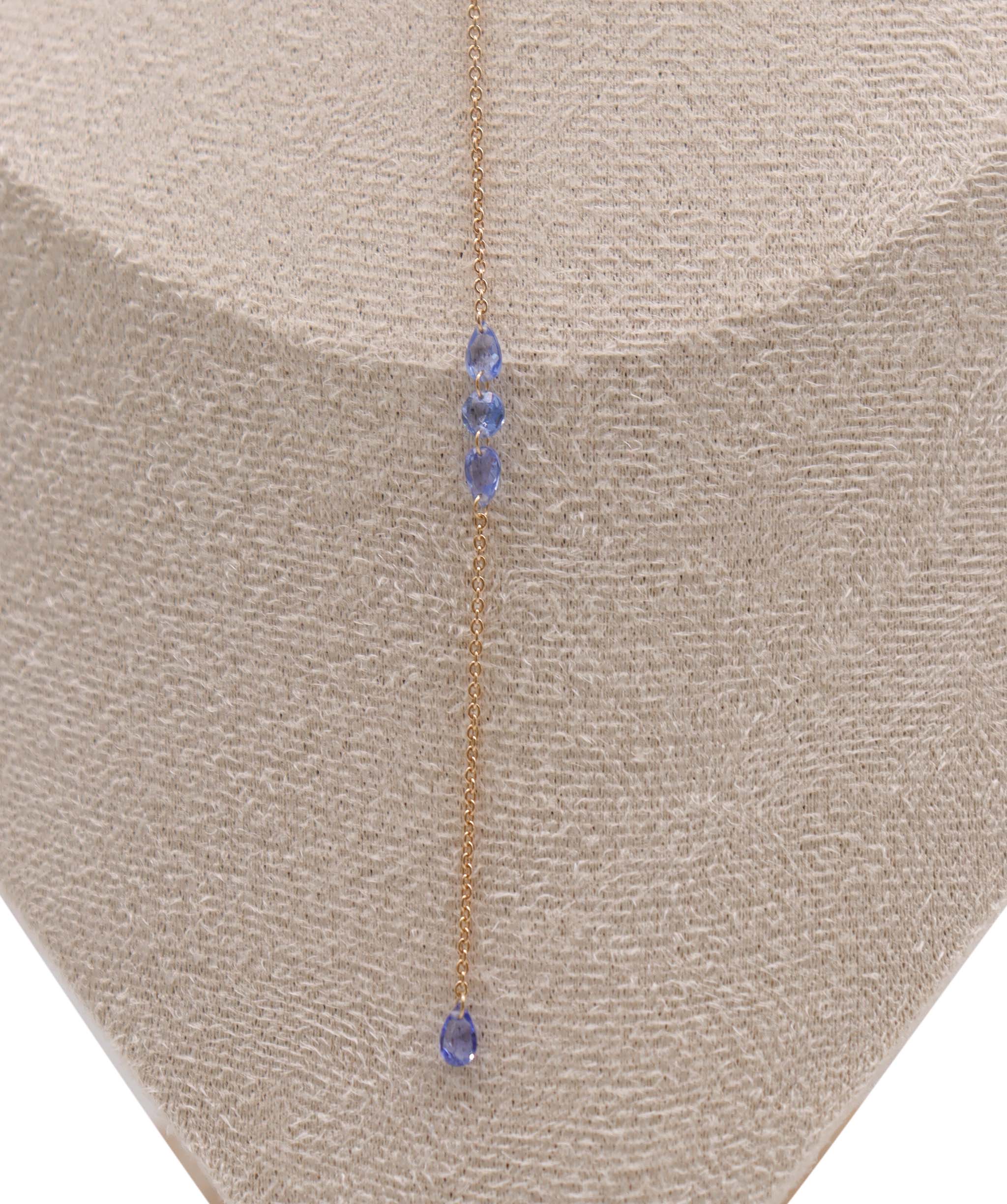 4.52ct WHITE ROSECUT BLUE SAPPHIRE PEAR RSS (H)