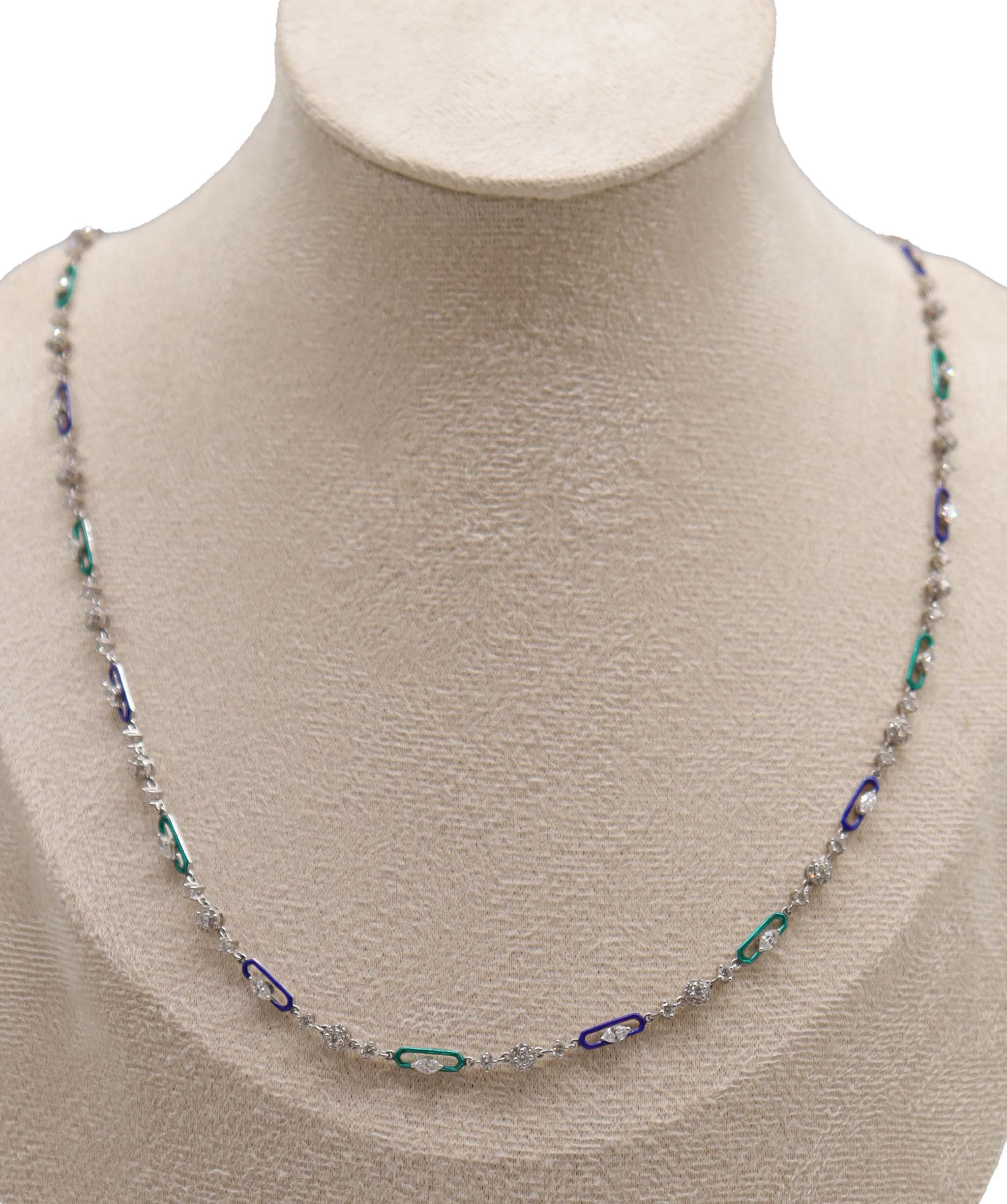 4.53CT NECKLACE NK-H40A