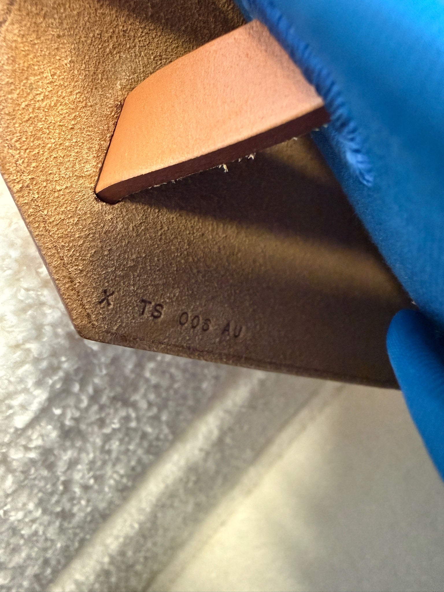 Hermès Herbag 31 blue
