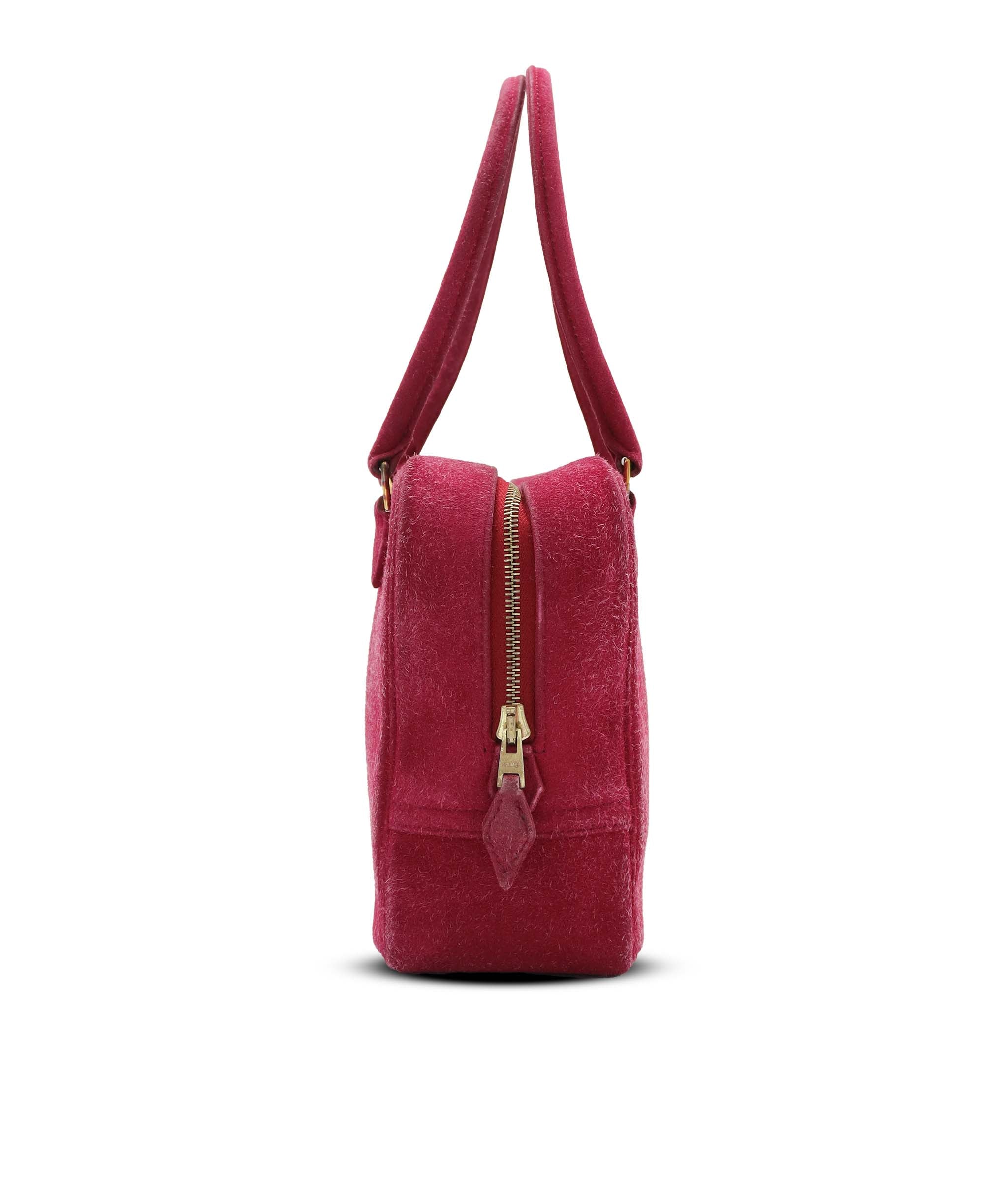 Hermes Plume Mini Suede Pink DXBS6553