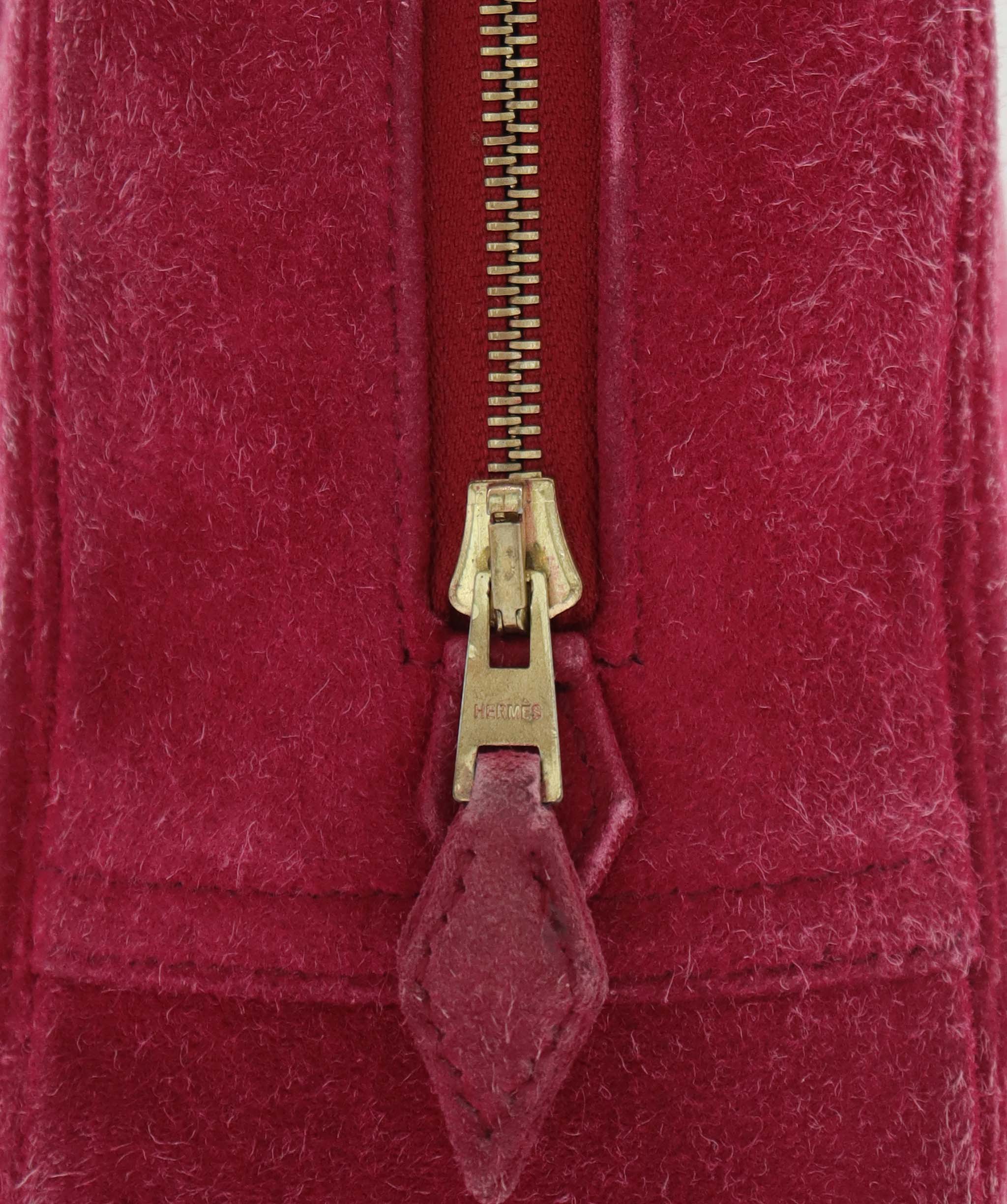 Hermes Plume Mini Suede Pink DXBS6553
