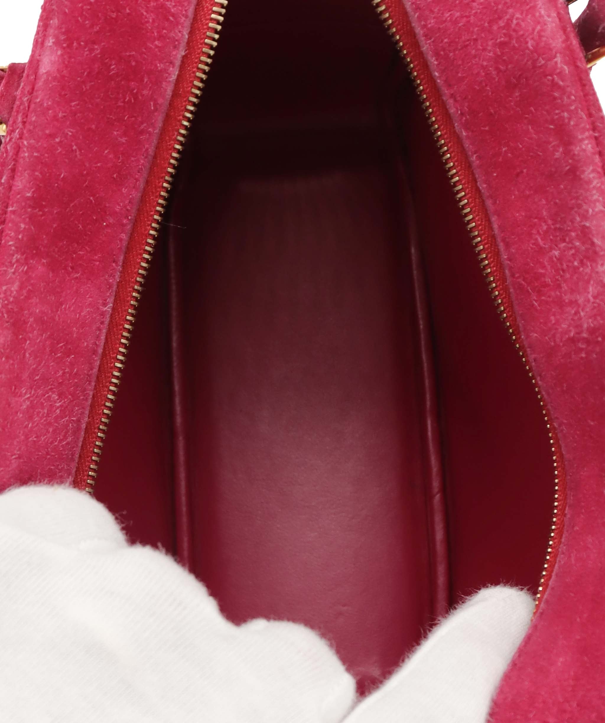 Hermes Plume Mini Suede Pink DXBS6553