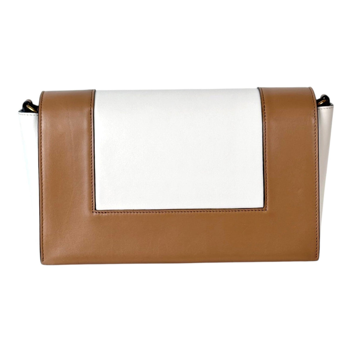 Celine 2 Tone Medium Frame Shoulder Bag