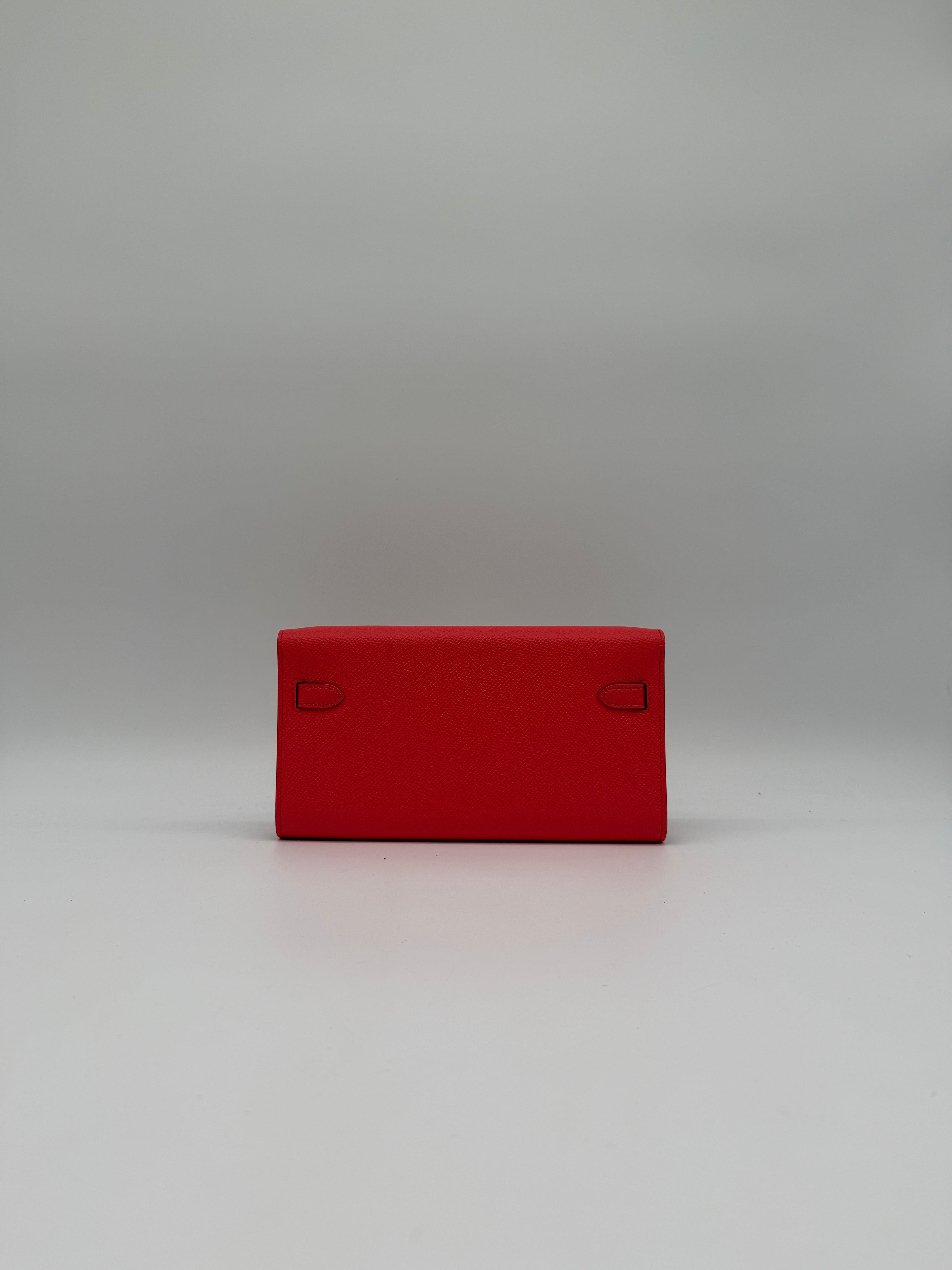 Hermès Hermès Kelly To Go Rose Texas Epsom Palladium Hardware