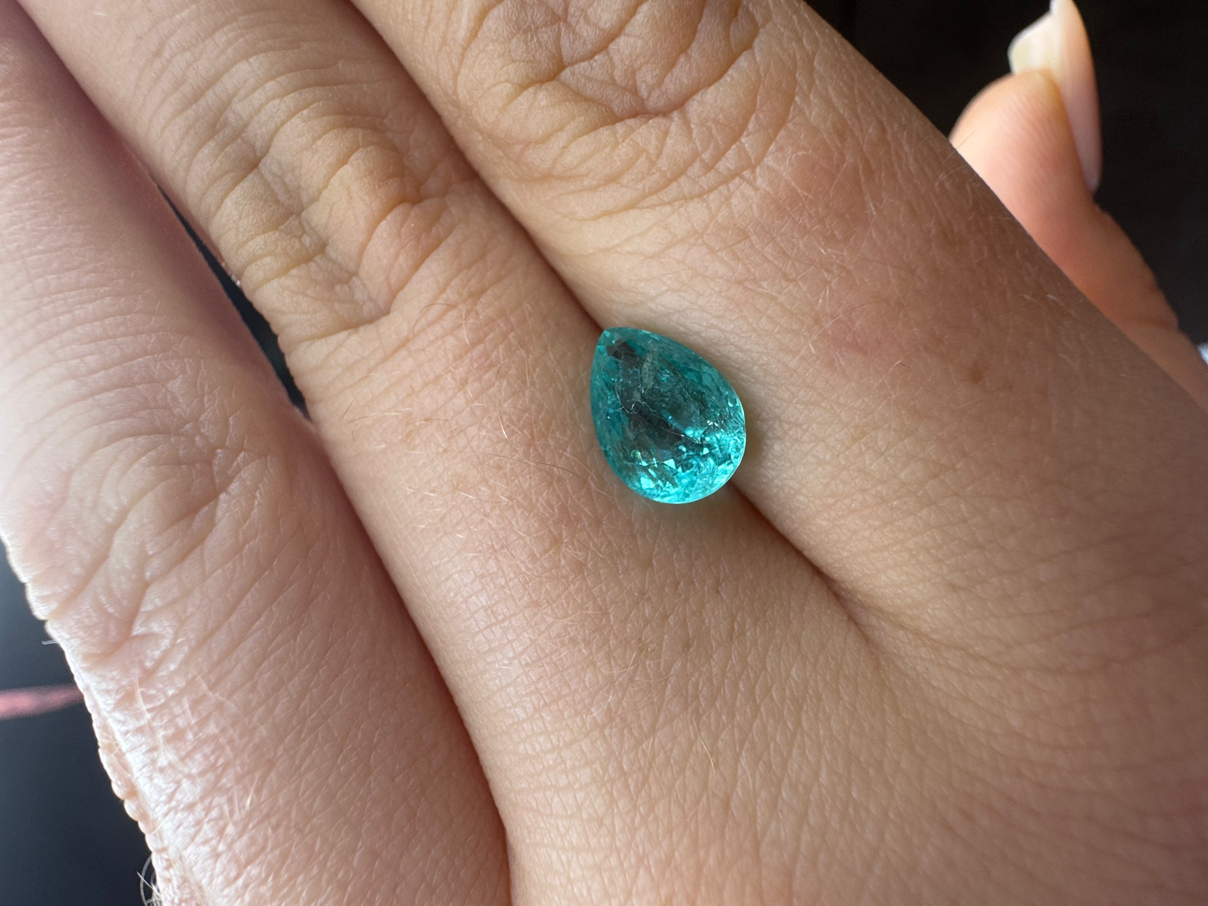 2.16ct Pear Paraiba DXBS5679