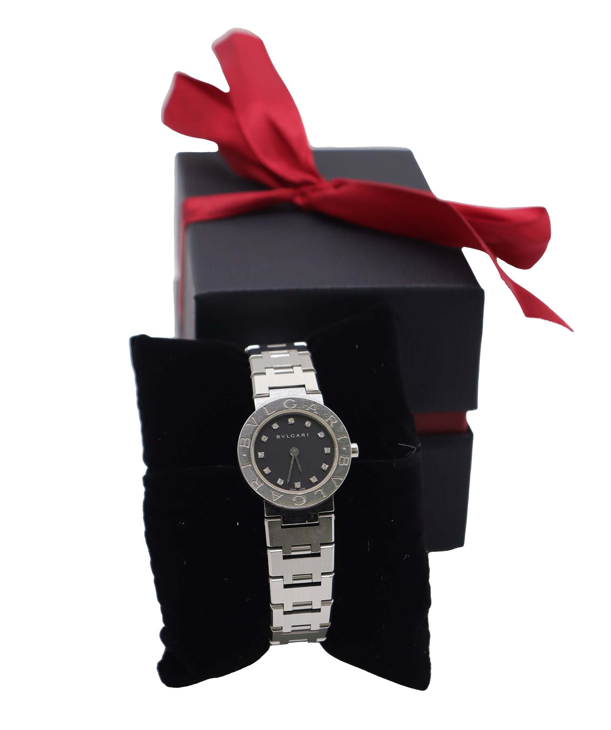 BVLGARI Bulgari Bulgari BB23SS Women's Watch 12P Diamond Silver Quartz Watch BVLGARI Bulgari DXBS6593