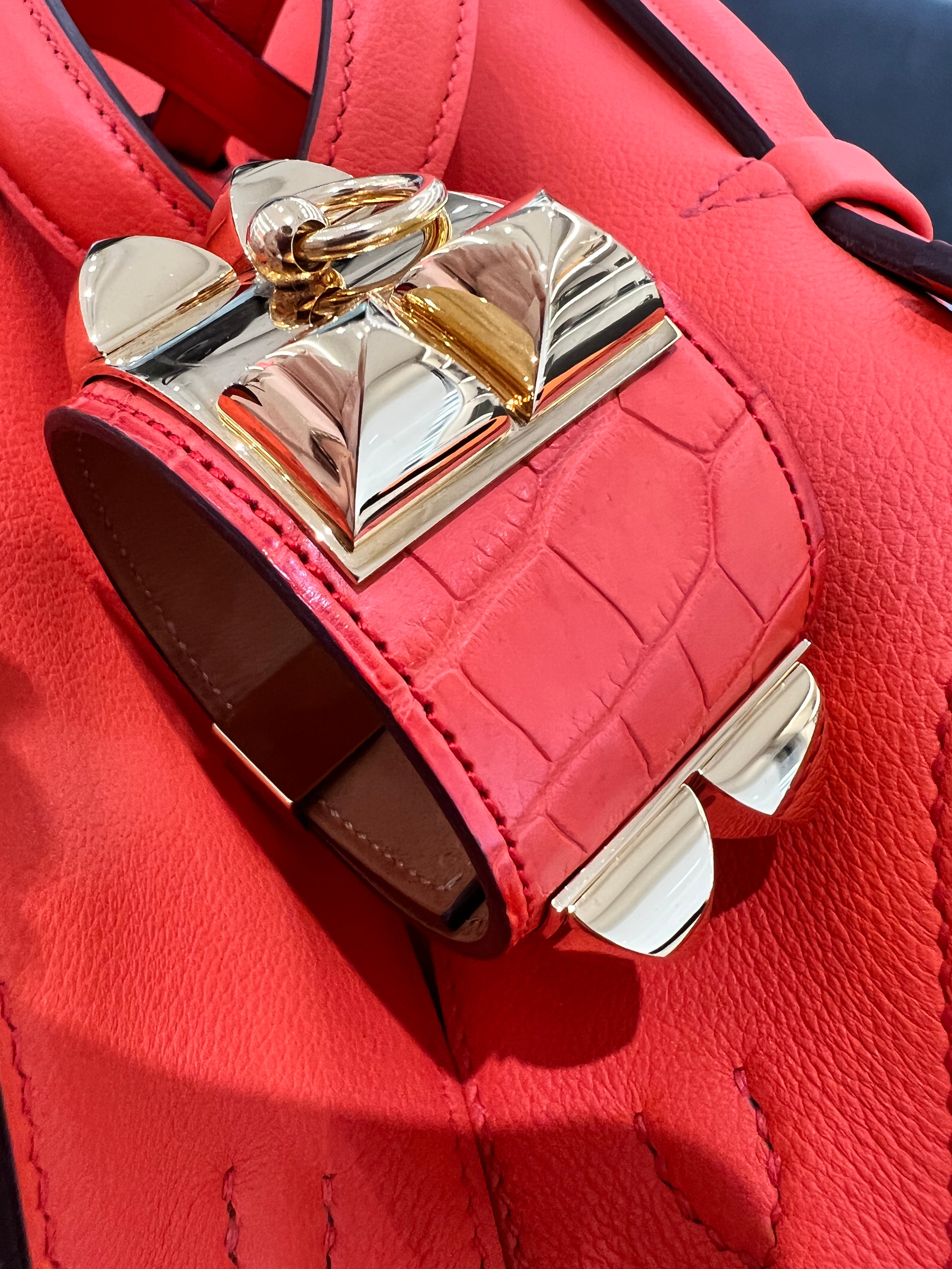Hermes Orange Alligator CDC GHW SYC2372