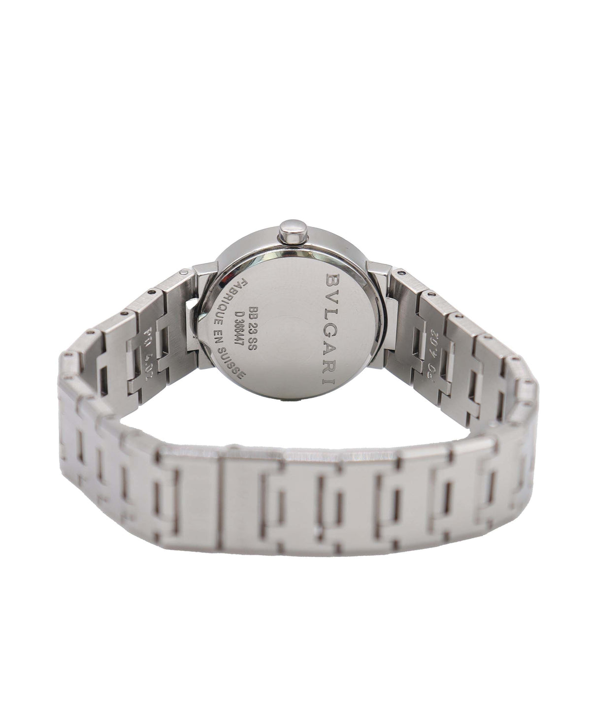 BVLGARI Bulgari Bulgari BB23SS Women's Watch 12P Diamond Silver Quartz Watch BVLGARI Bulgari DXBS6593